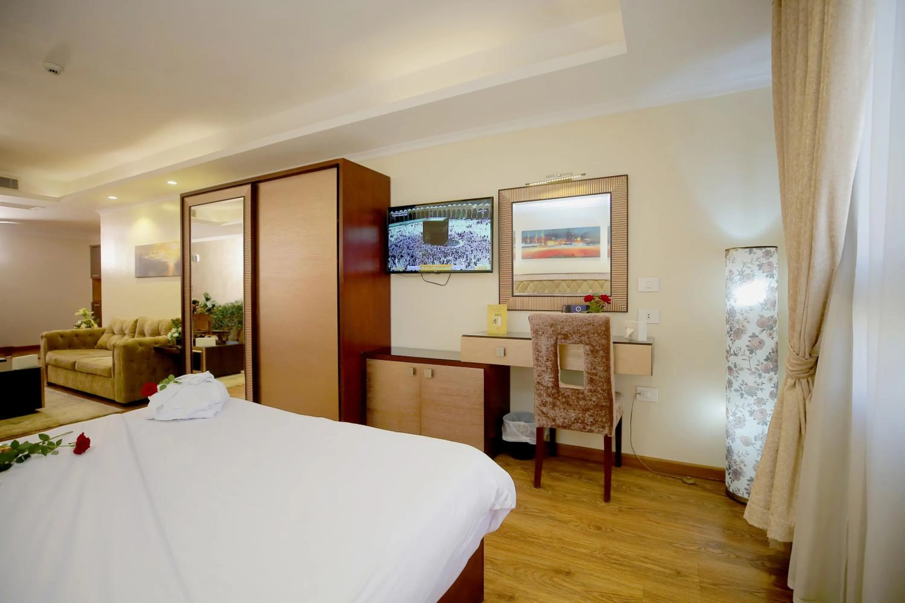 Bed in Cairo Taj Hotels & Suites - Dokki