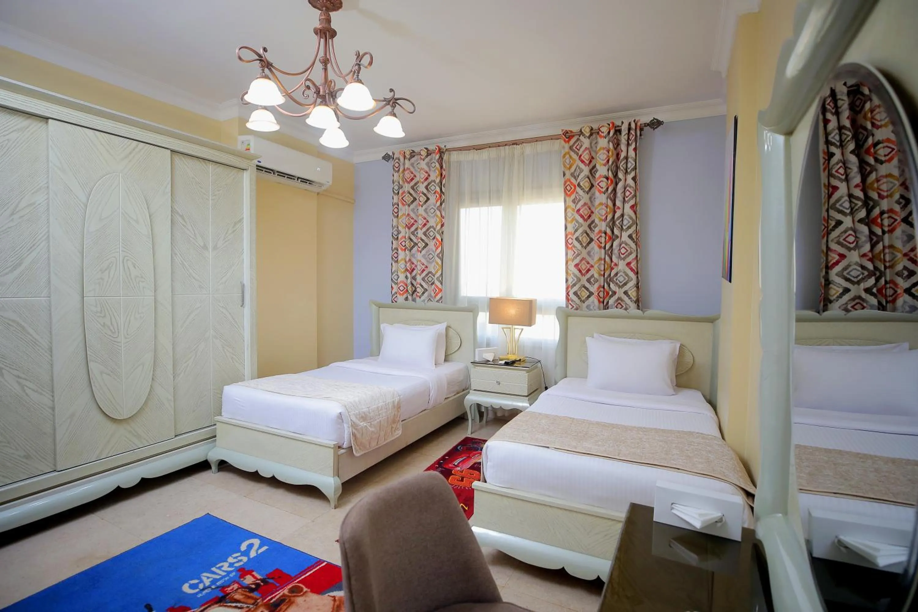 Bed in Cairo Taj Hotels & Suites - Dokki