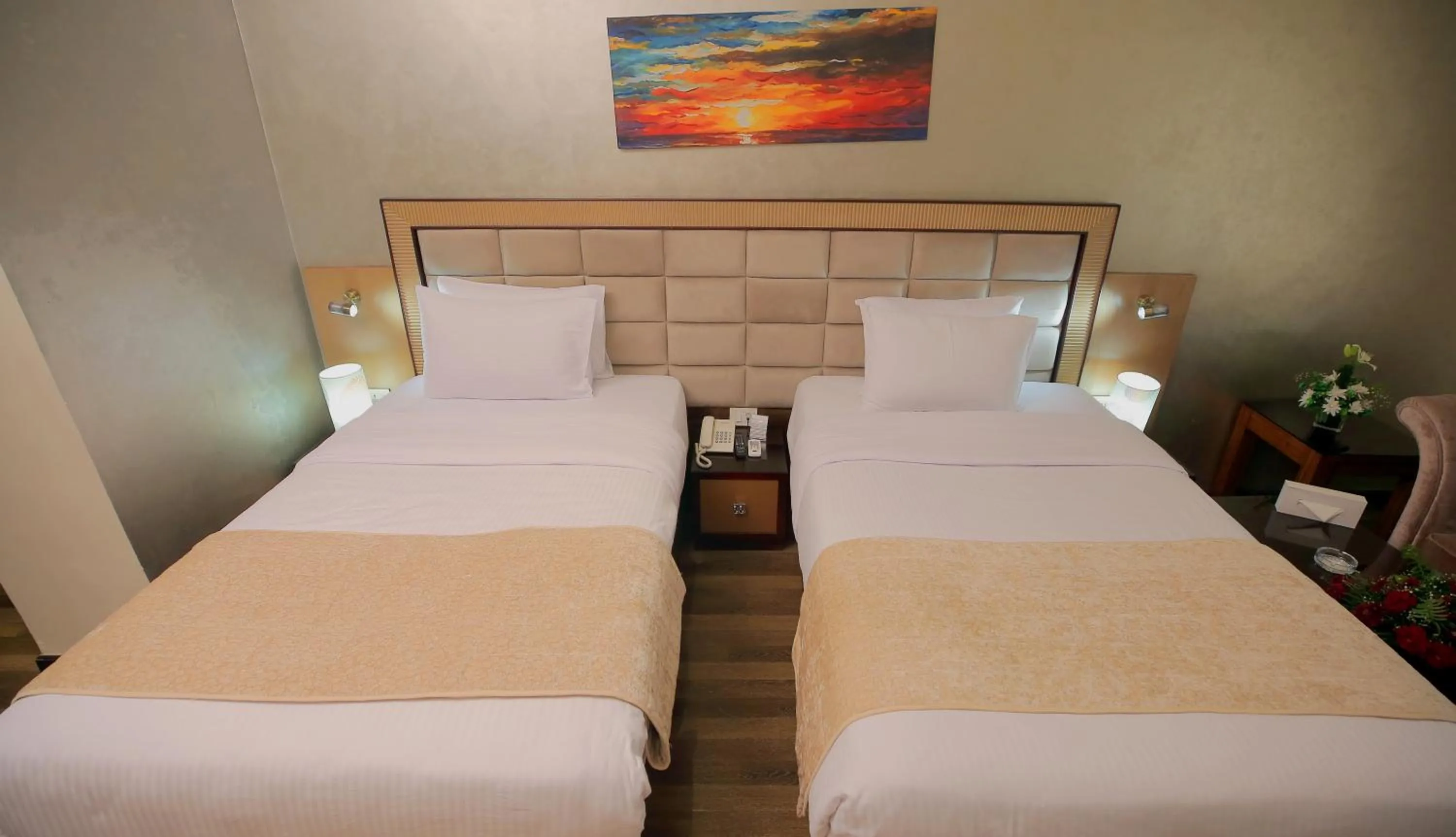 Bed in Cairo Taj Hotels & Suites - Dokki