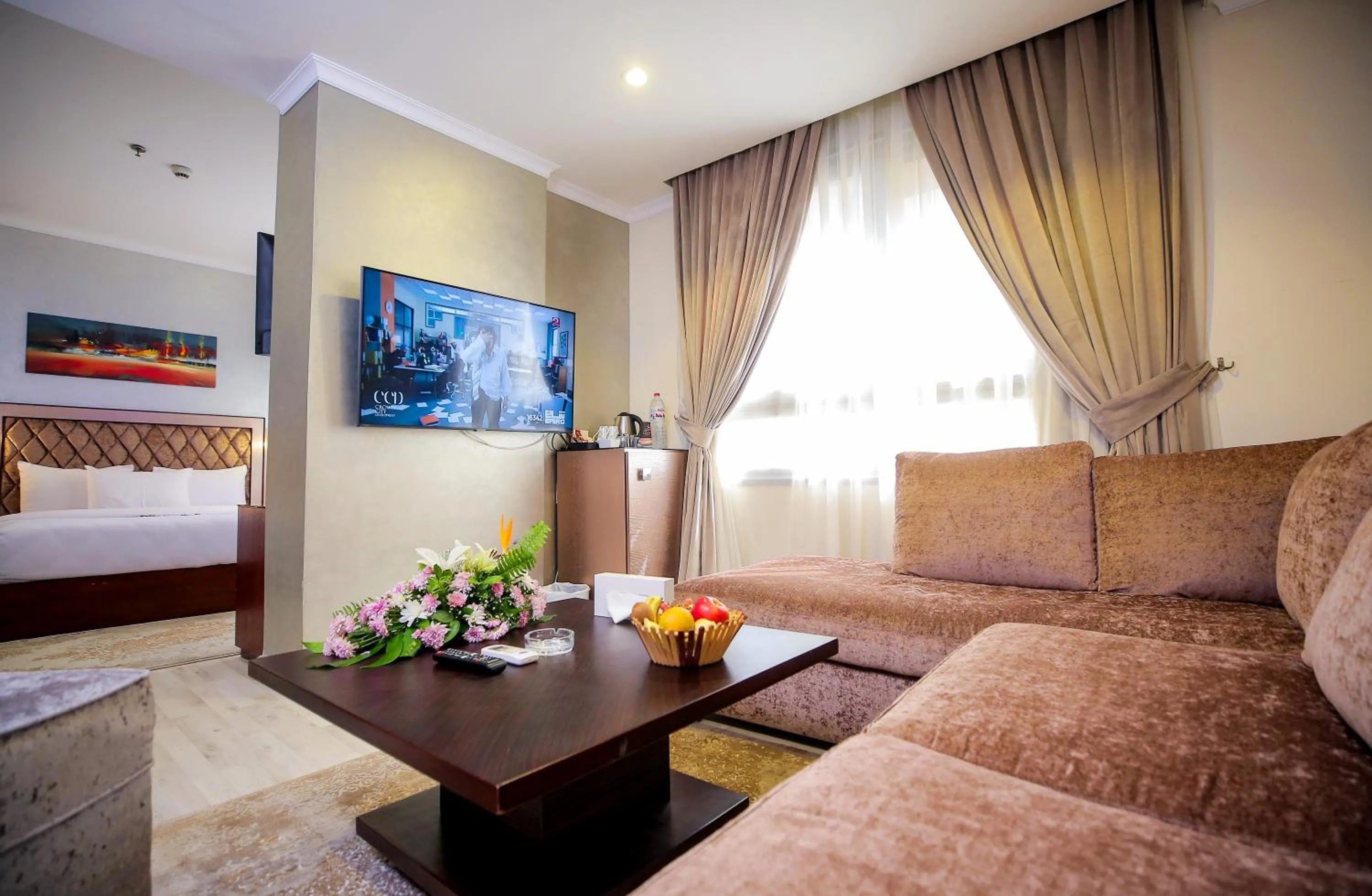 Bed in Cairo Taj Hotels & Suites - Dokki