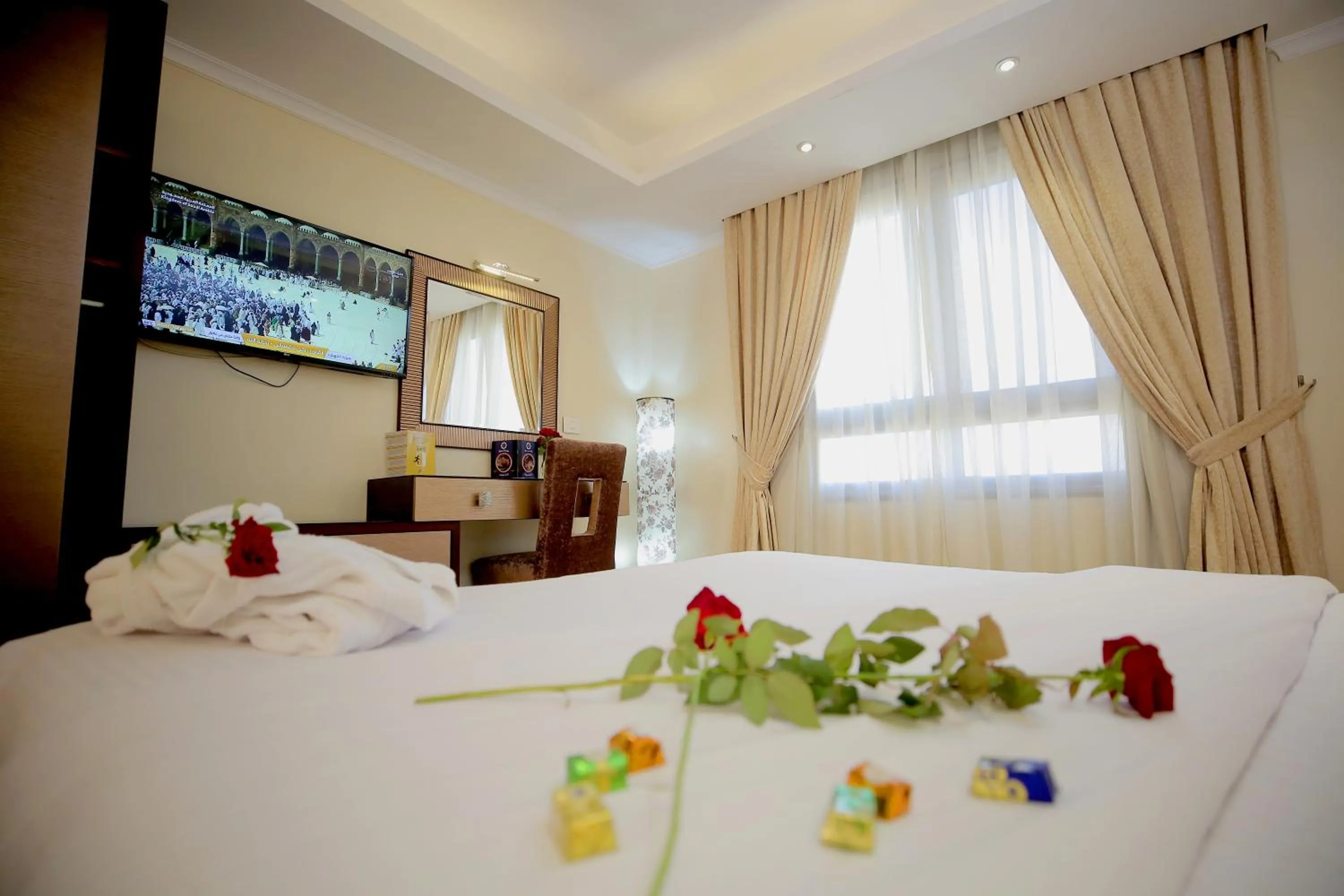 Bed in Cairo Taj Hotels & Suites - Dokki