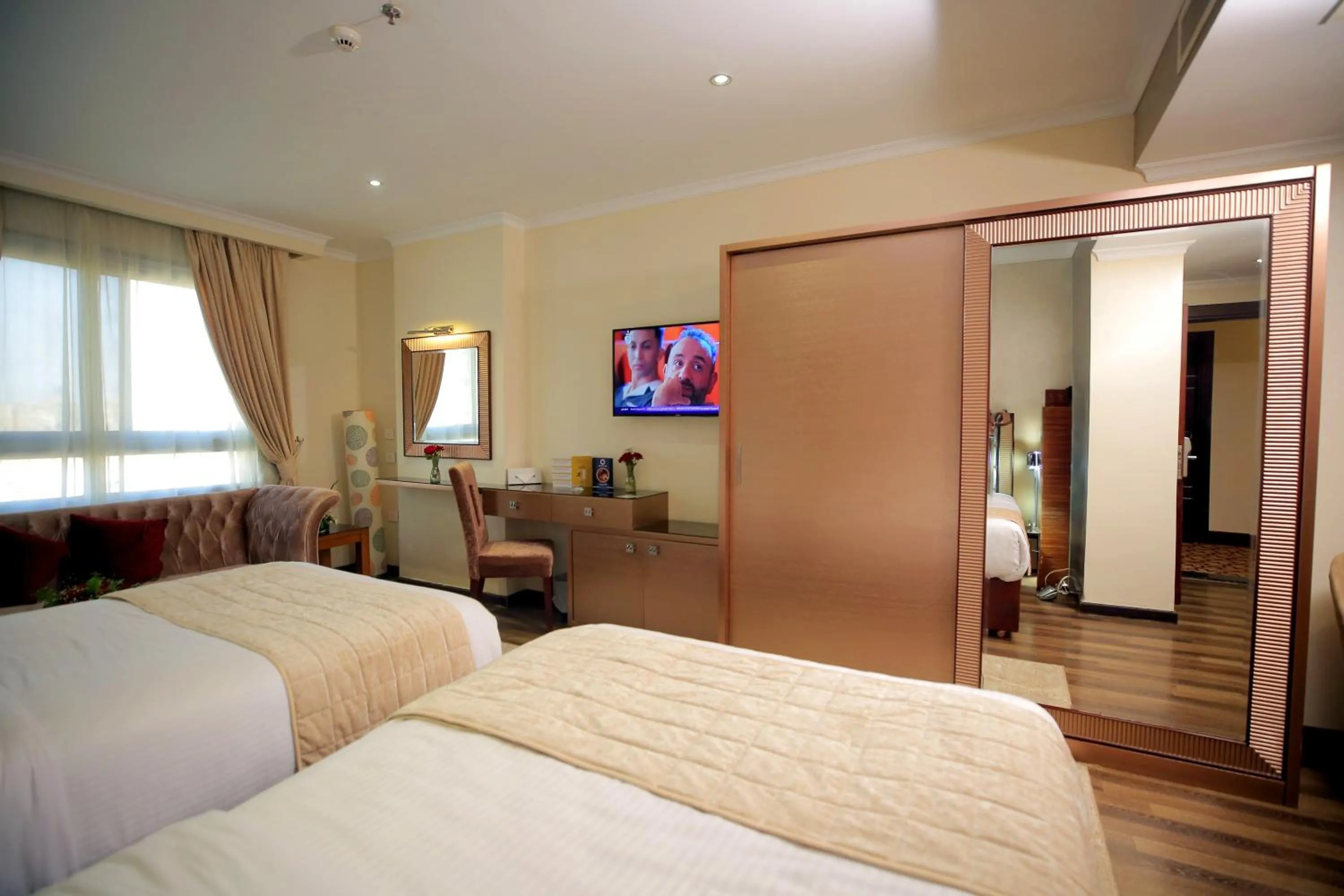 Bed in Cairo Taj Hotels & Suites - Dokki