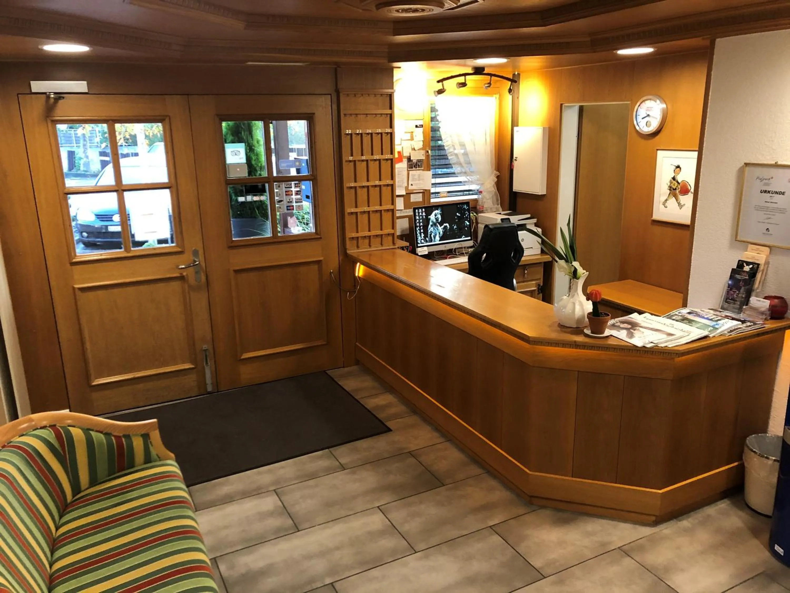 Lobby or reception in Hotel Sternen