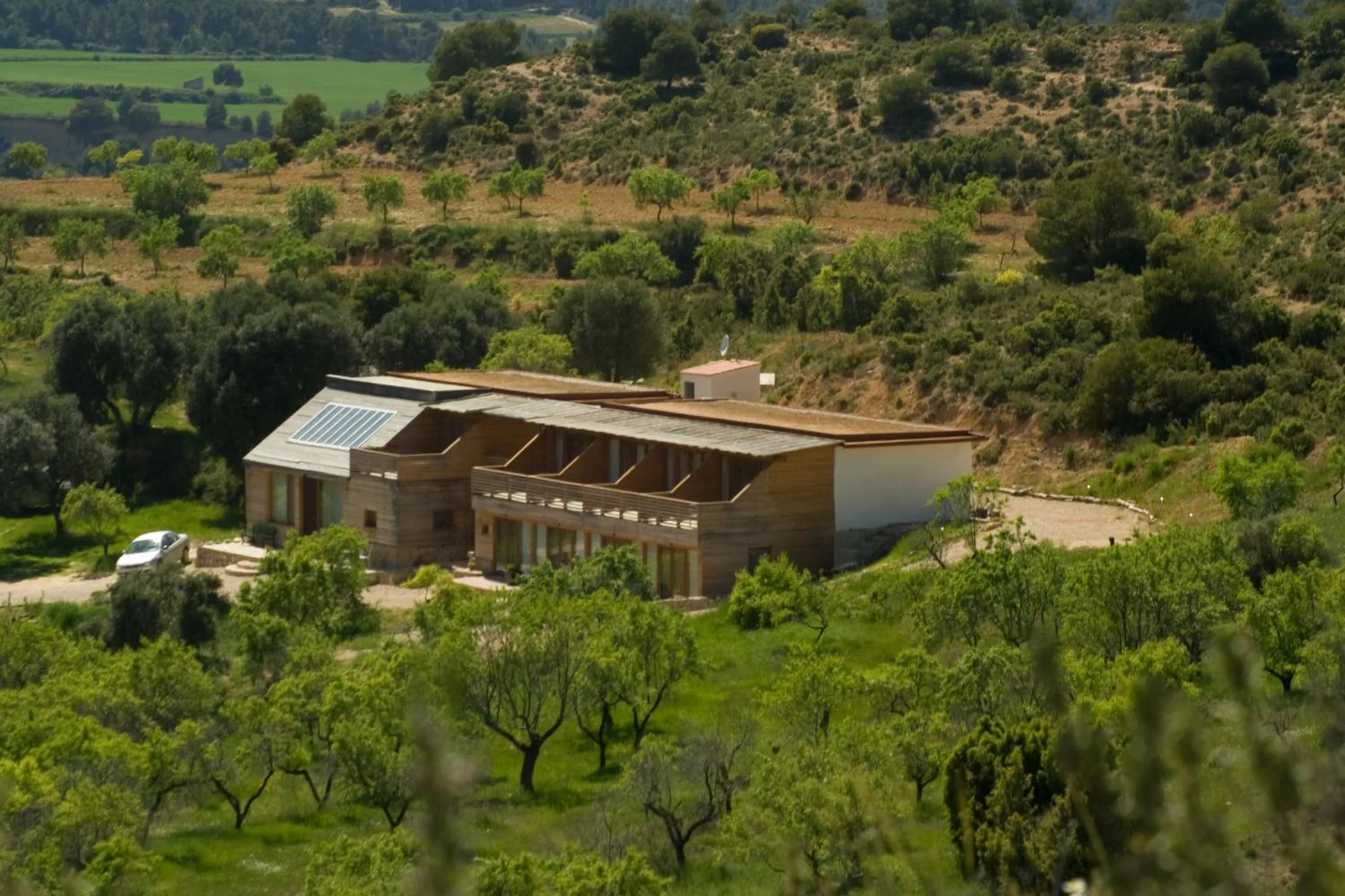 Bird's eye view in Mas del Bot