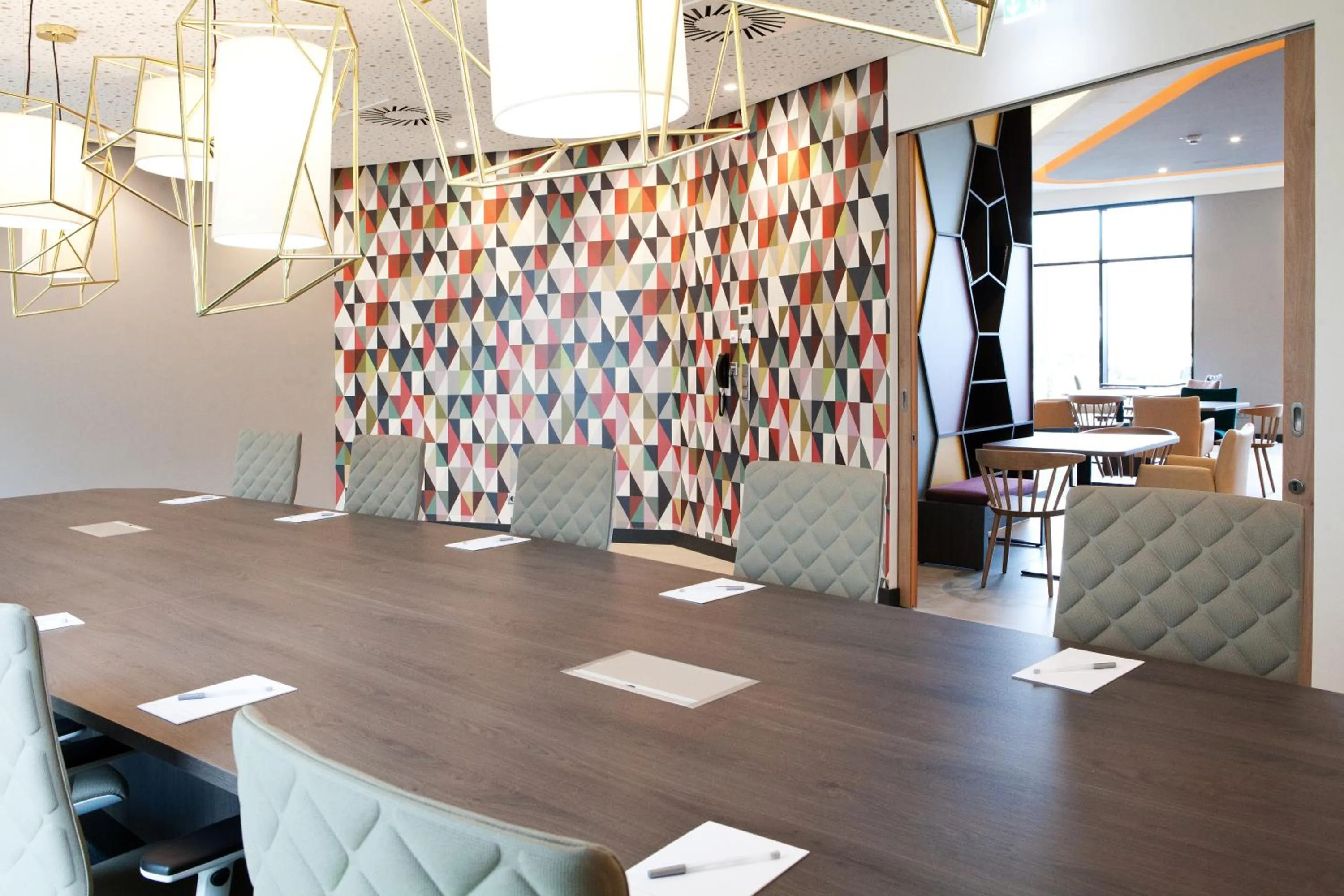 Living room in Hampton by Hilton Munich Airport South