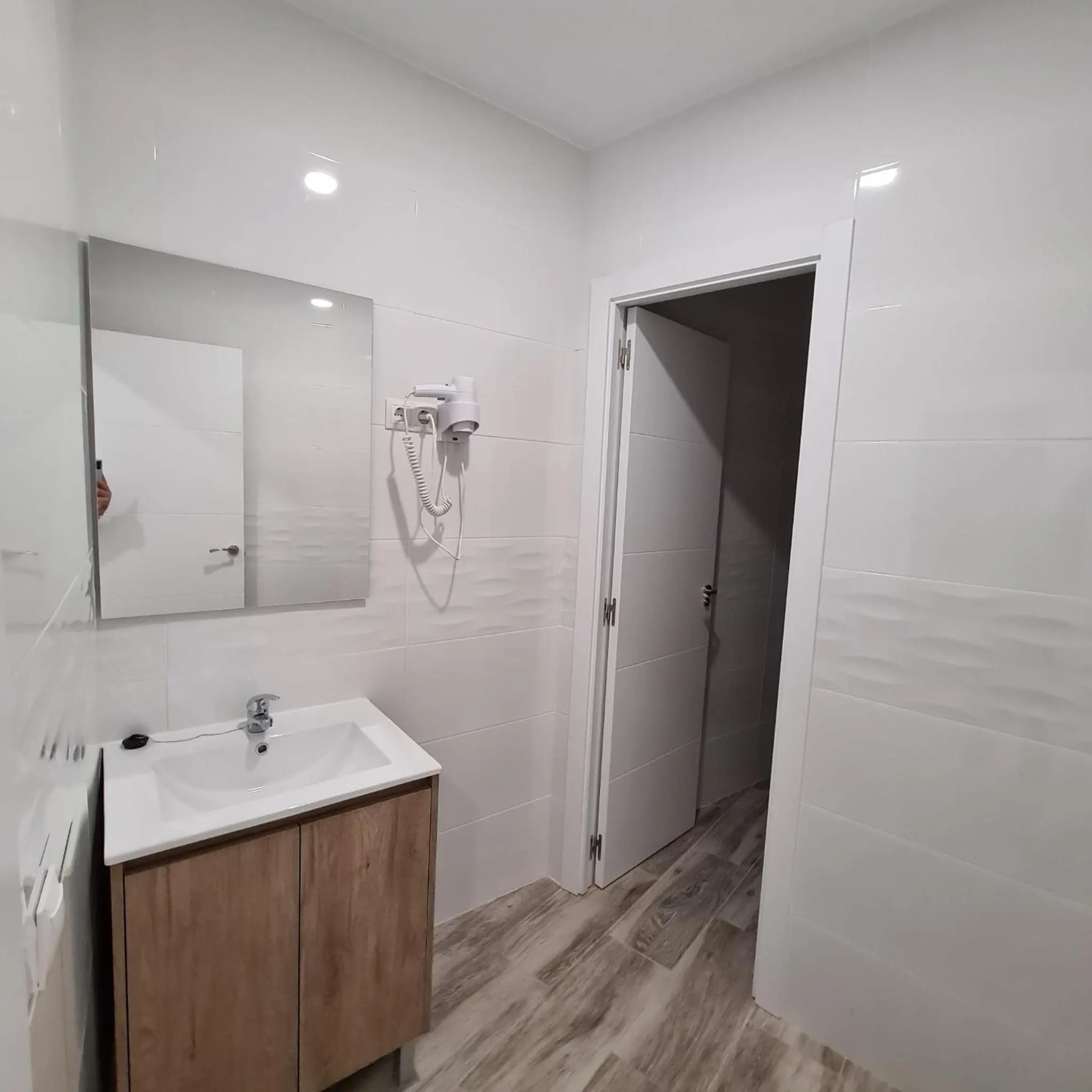 Bathroom in Hostal Las Fronteras