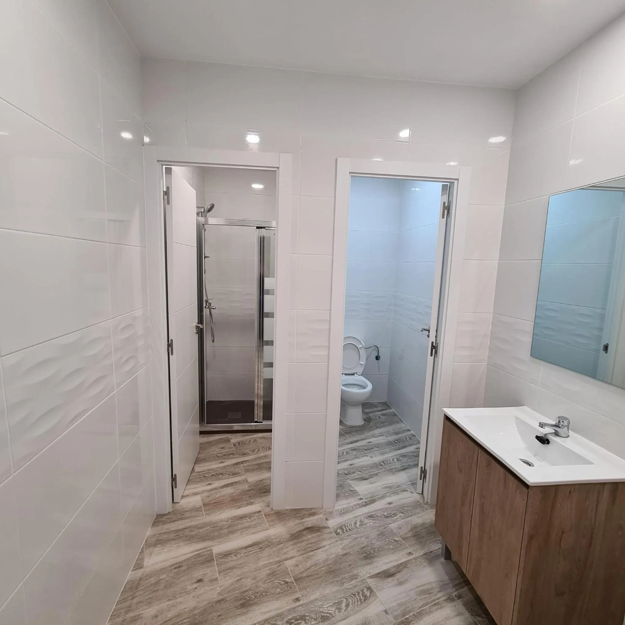 Bathroom in Hostal Las Fronteras