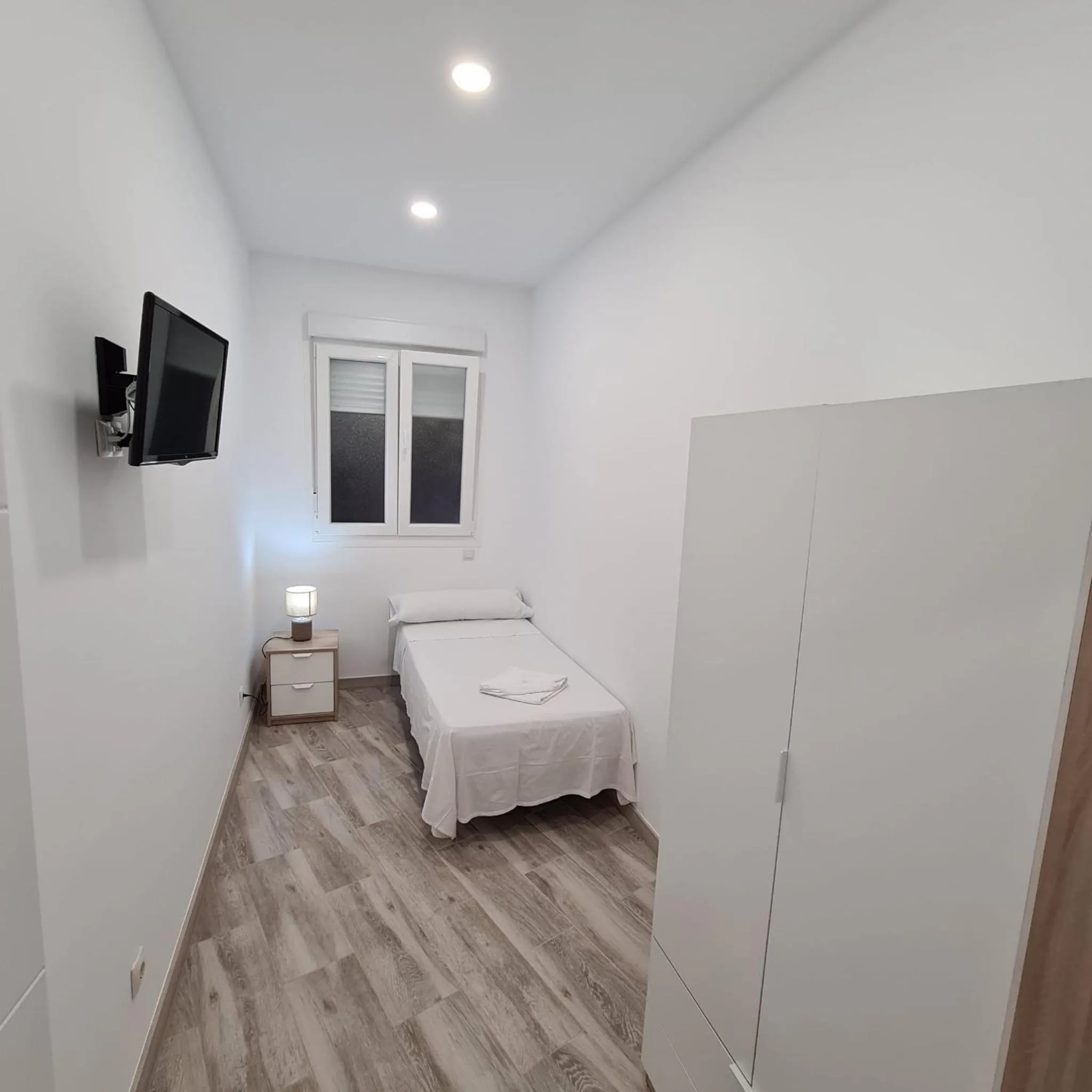 Bedroom, Bed in Hostal Las Fronteras