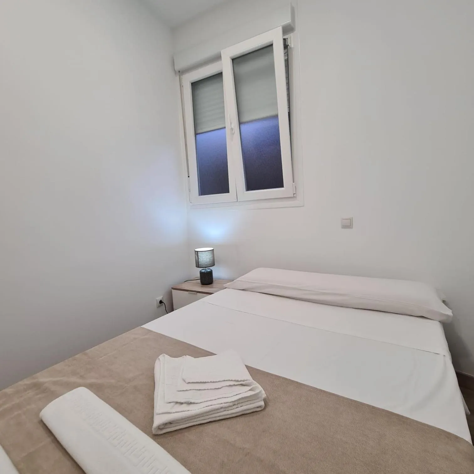 Bed in Hostal Las Fronteras