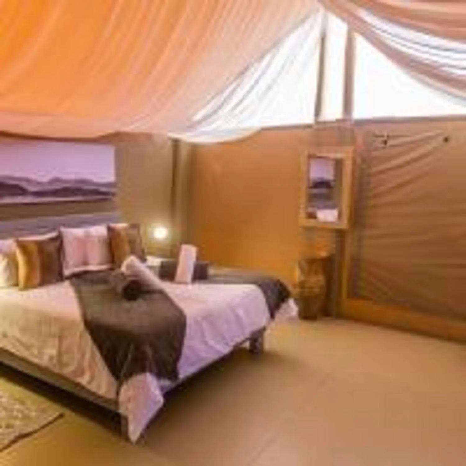 Photo of the whole room, Bed in Elegant Desert Camp