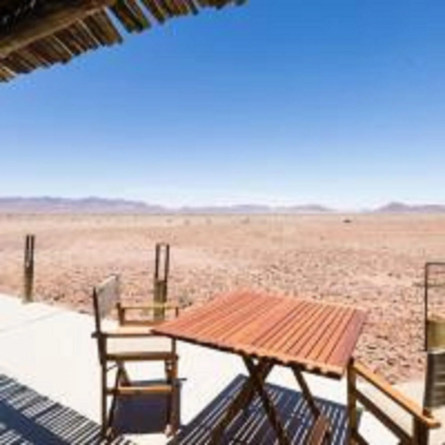 Landmark view in Elegant Desert Camp