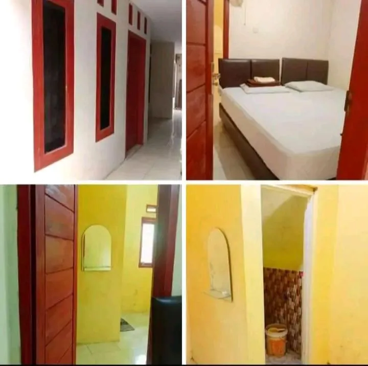 Bed in Aqsa Guest House Banjarsari
