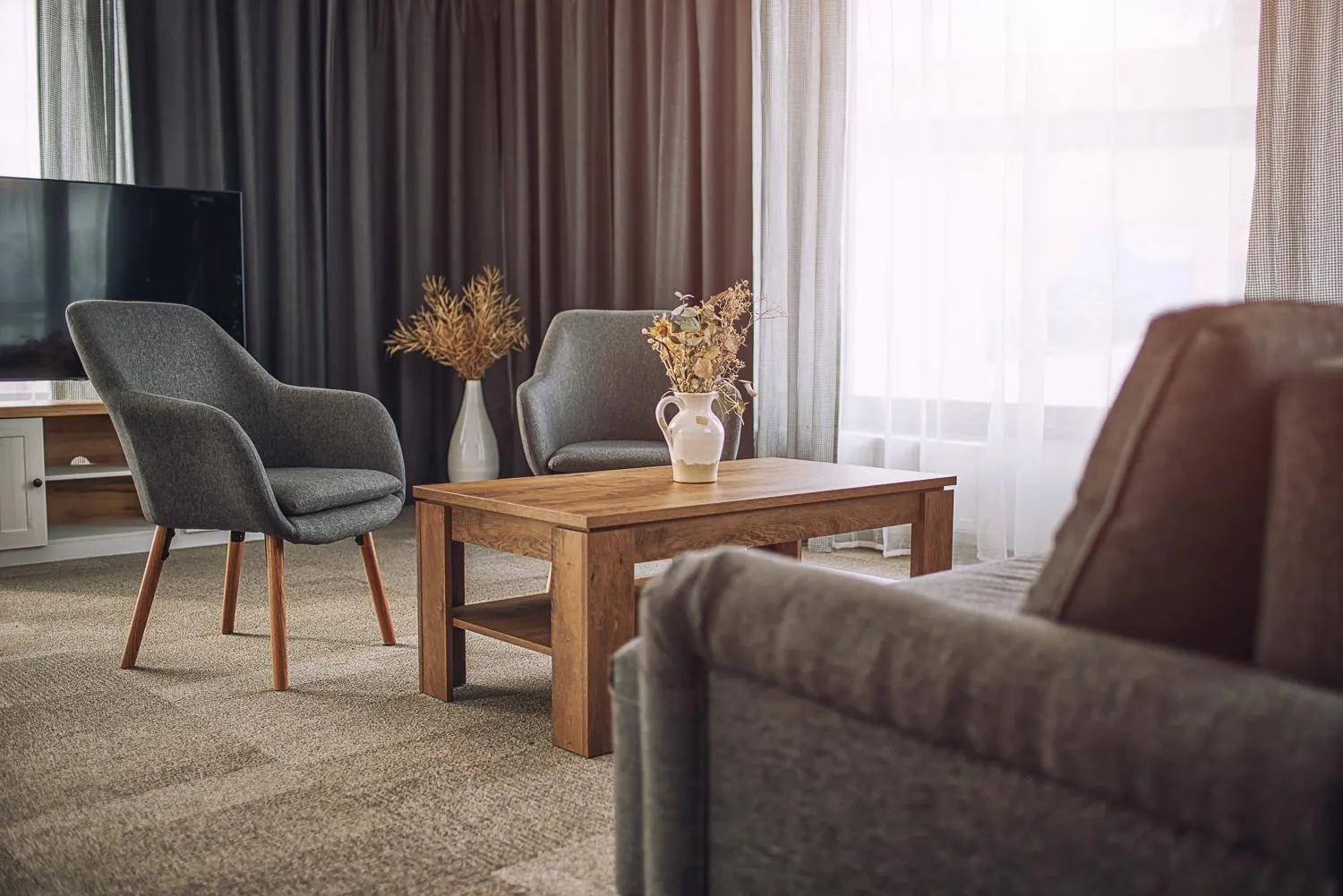 Seating area in Aparthotel Central Liptovský Mikuláš