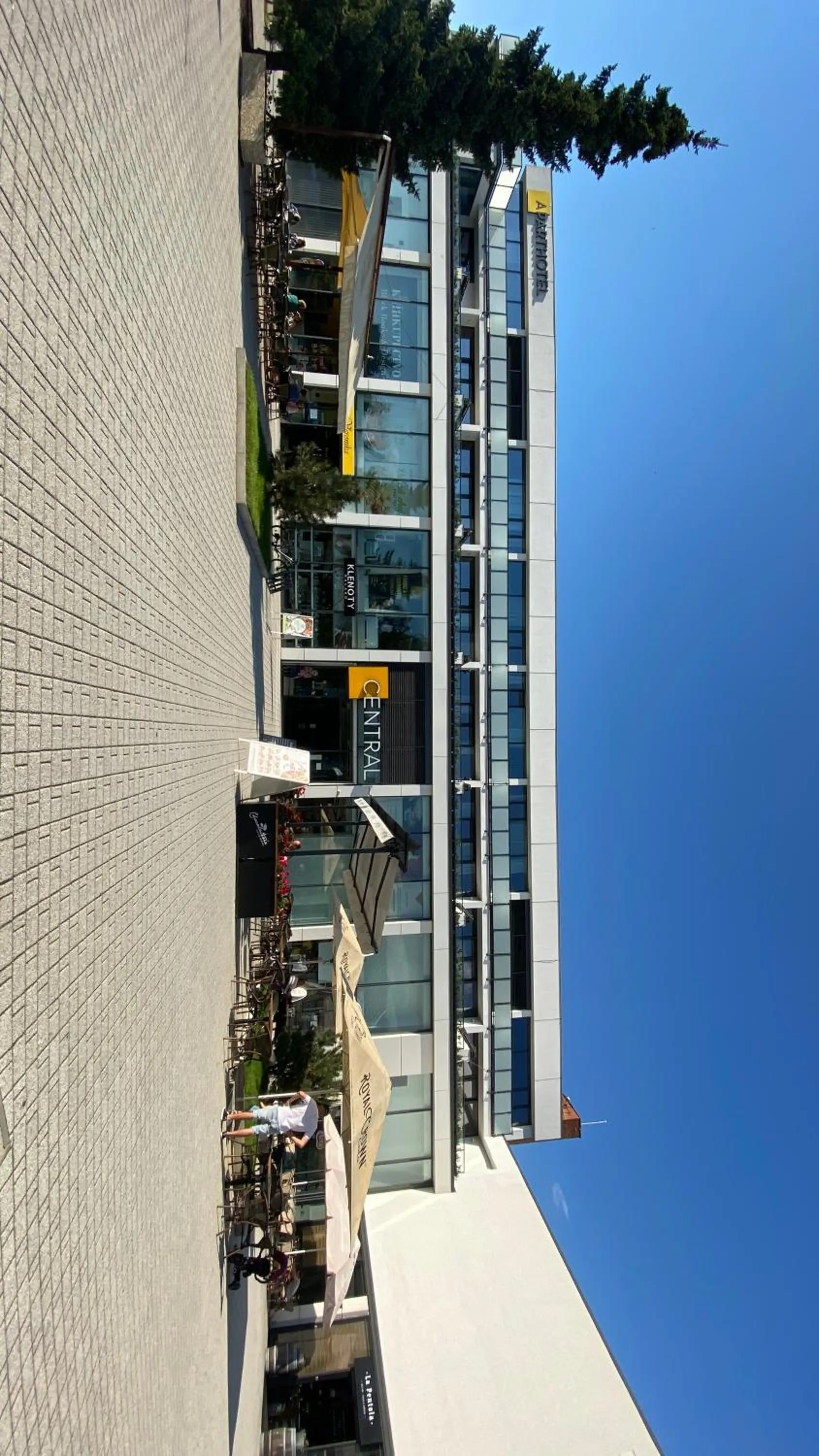 Property building in Aparthotel Central Liptovský Mikuláš