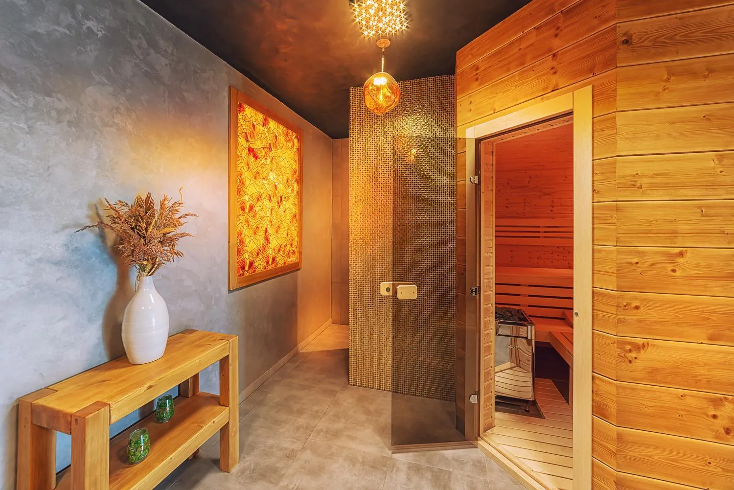 Sauna in Aparthotel Central Liptovský Mikuláš