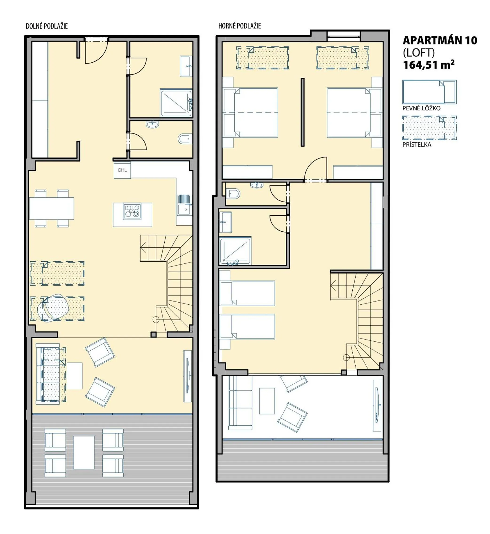 Floor plan in Aparthotel Central Liptovský Mikuláš