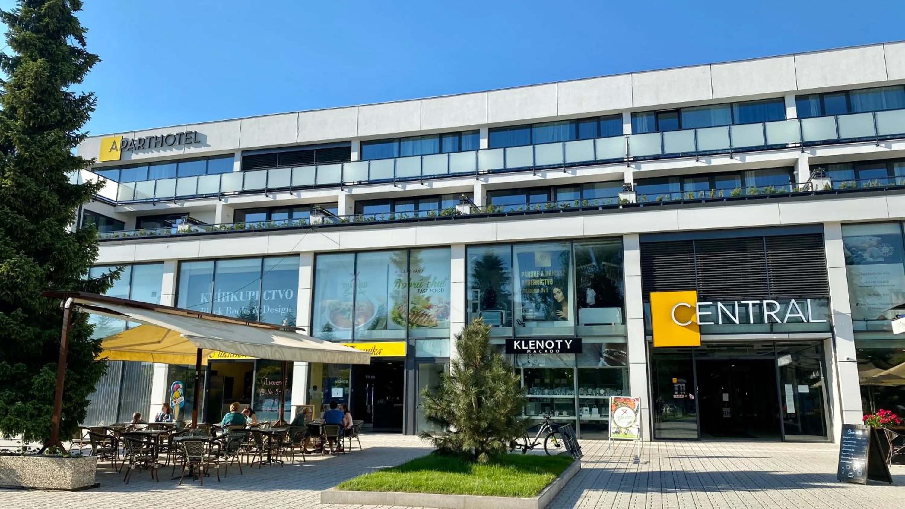 Property building in Aparthotel Central Liptovský Mikuláš