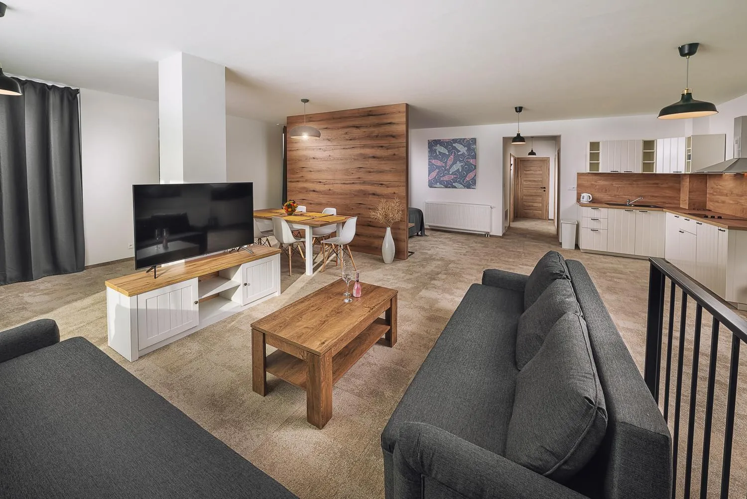Living room in Aparthotel Central Liptovský Mikuláš