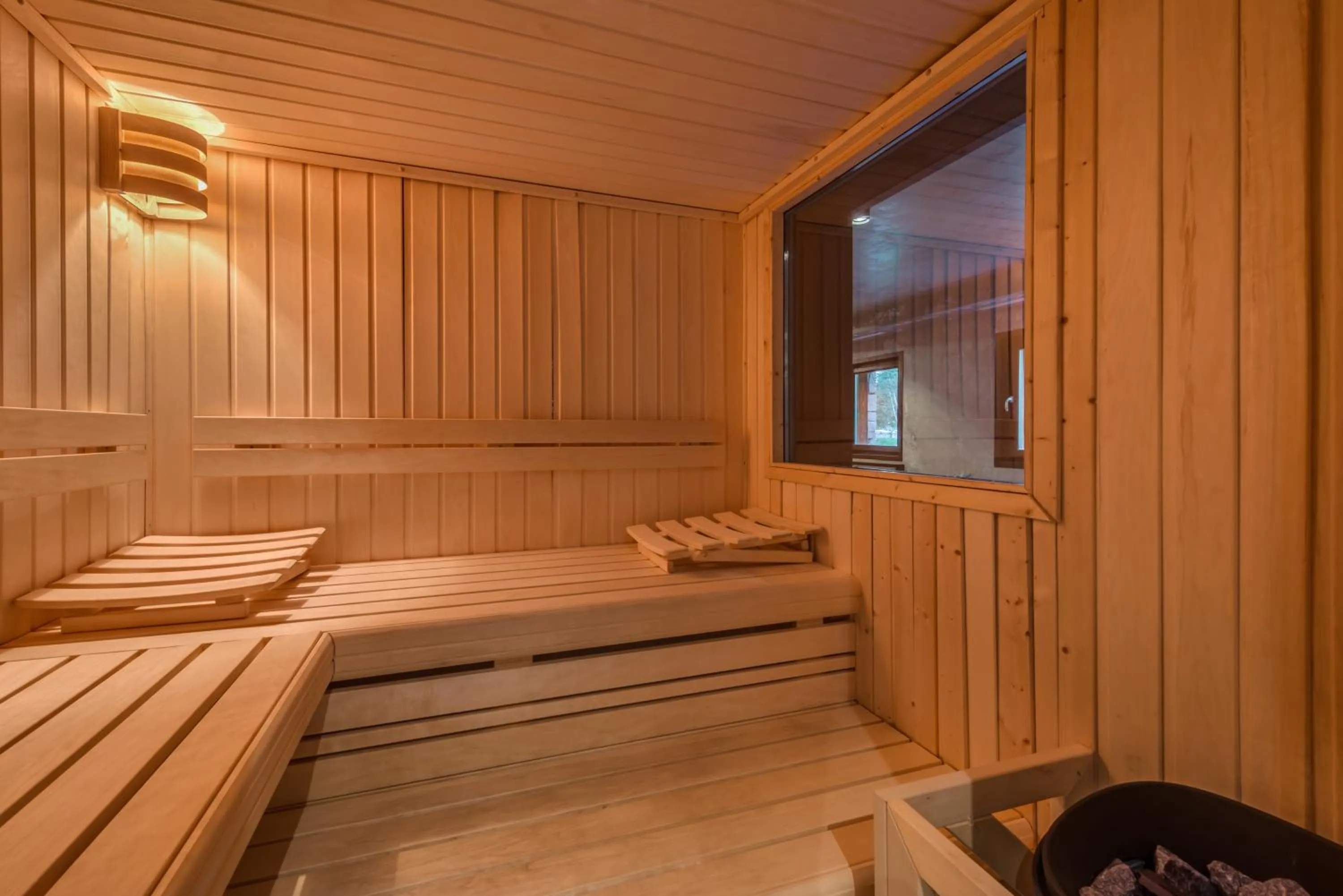 Sauna in Chalet Monts by Les Etincelles