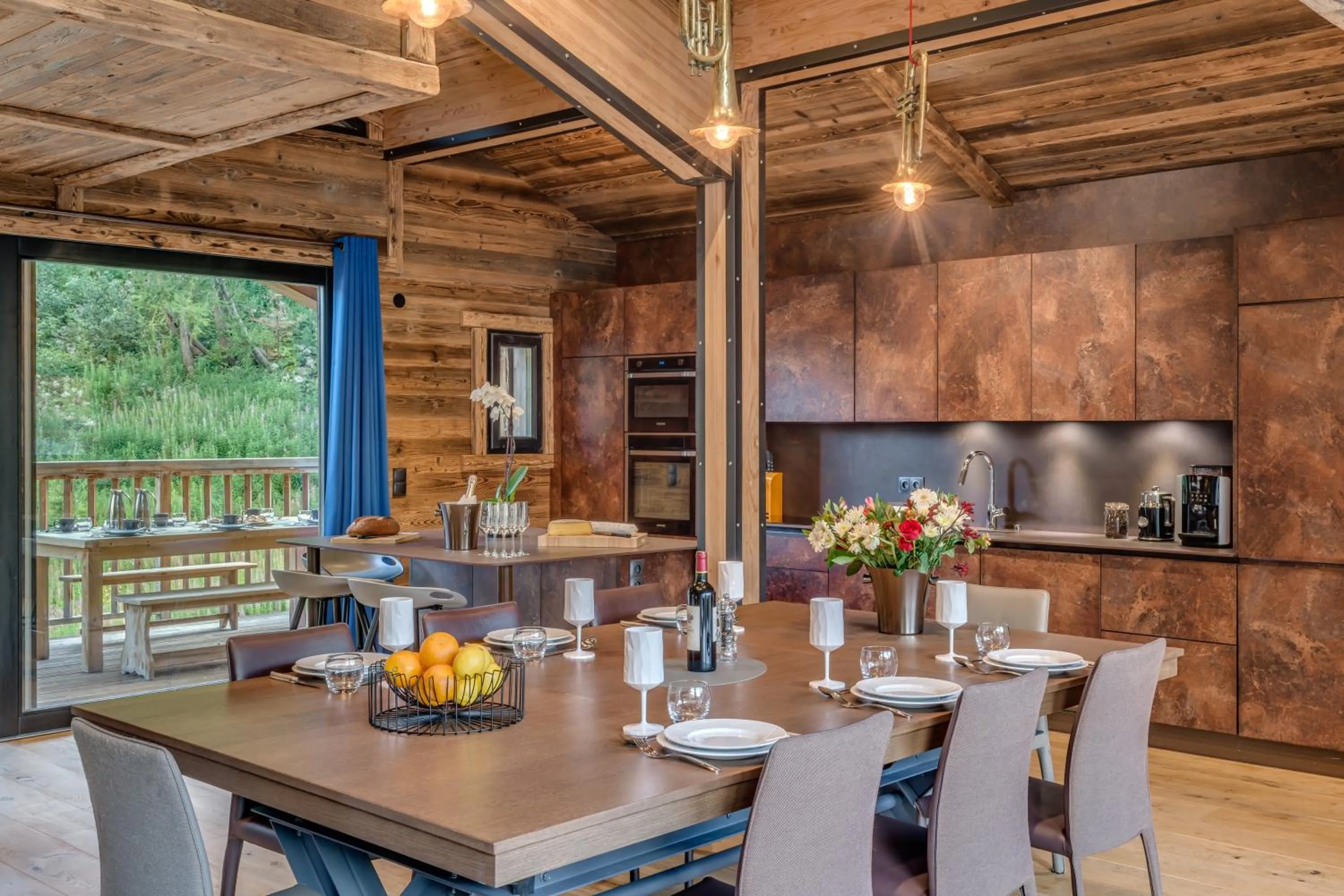 stove in Chalet Monts by Les Etincelles