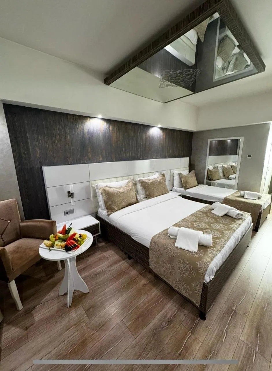 Bed in MOX Hotel Wellness & Spa