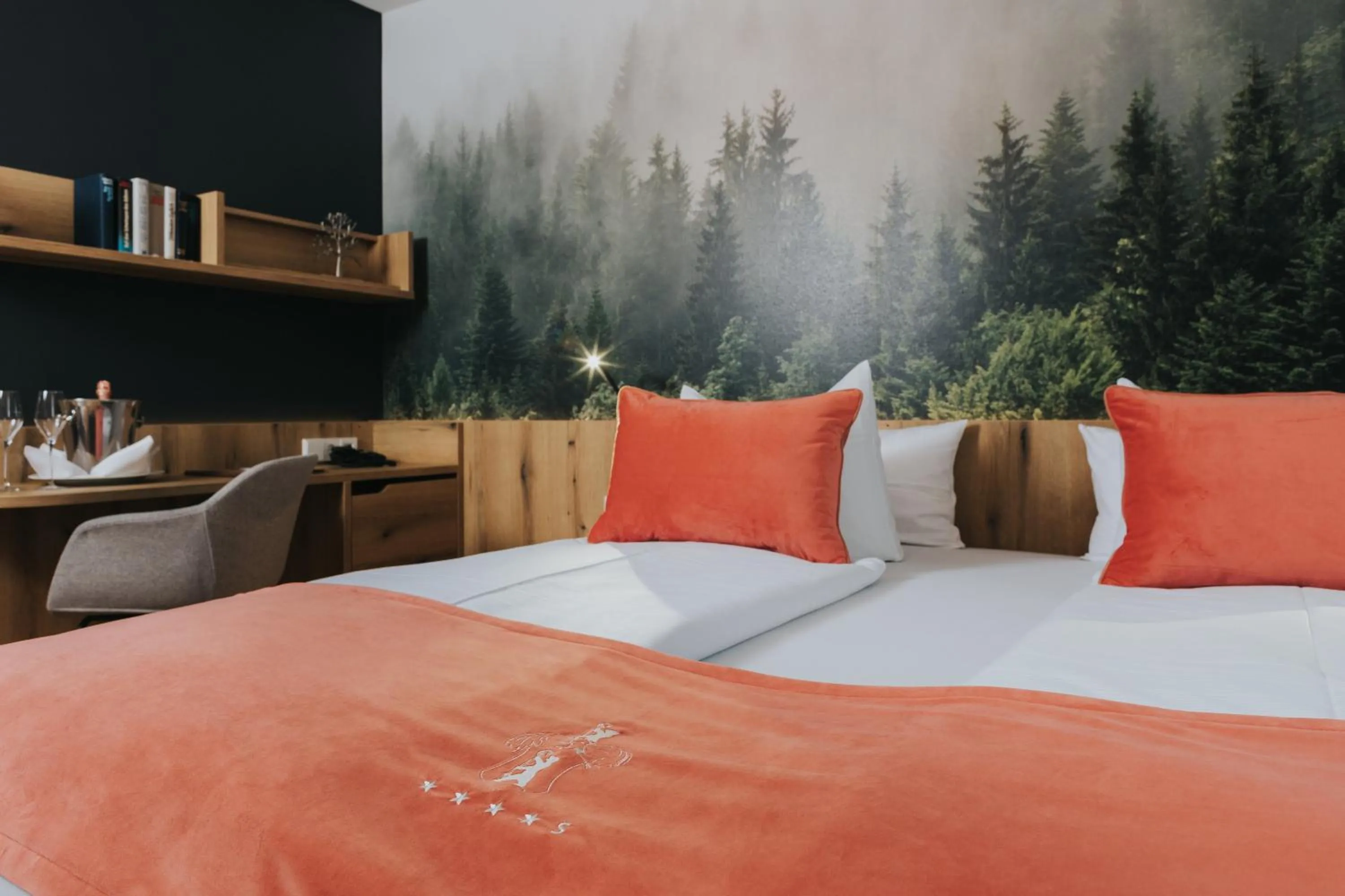 Bed in Hotel Drei Quellen Therme