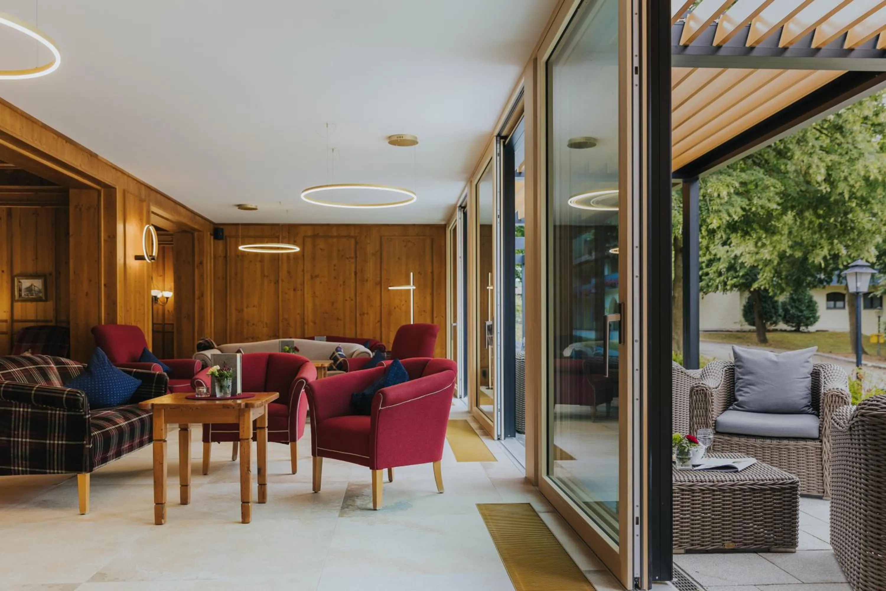 Lobby or reception in Hotel Drei Quellen Therme