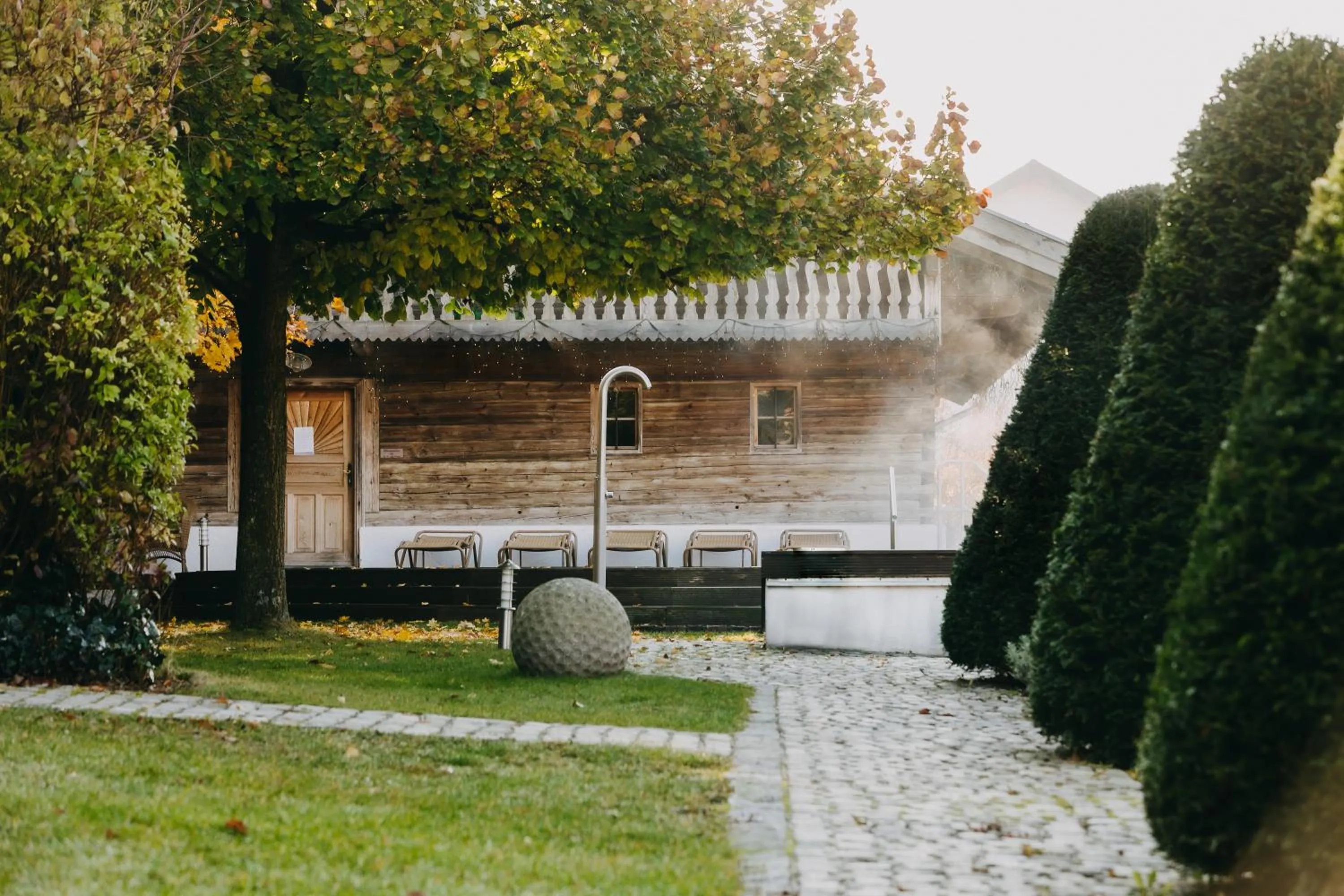 Garden in Hotel Drei Quellen Therme