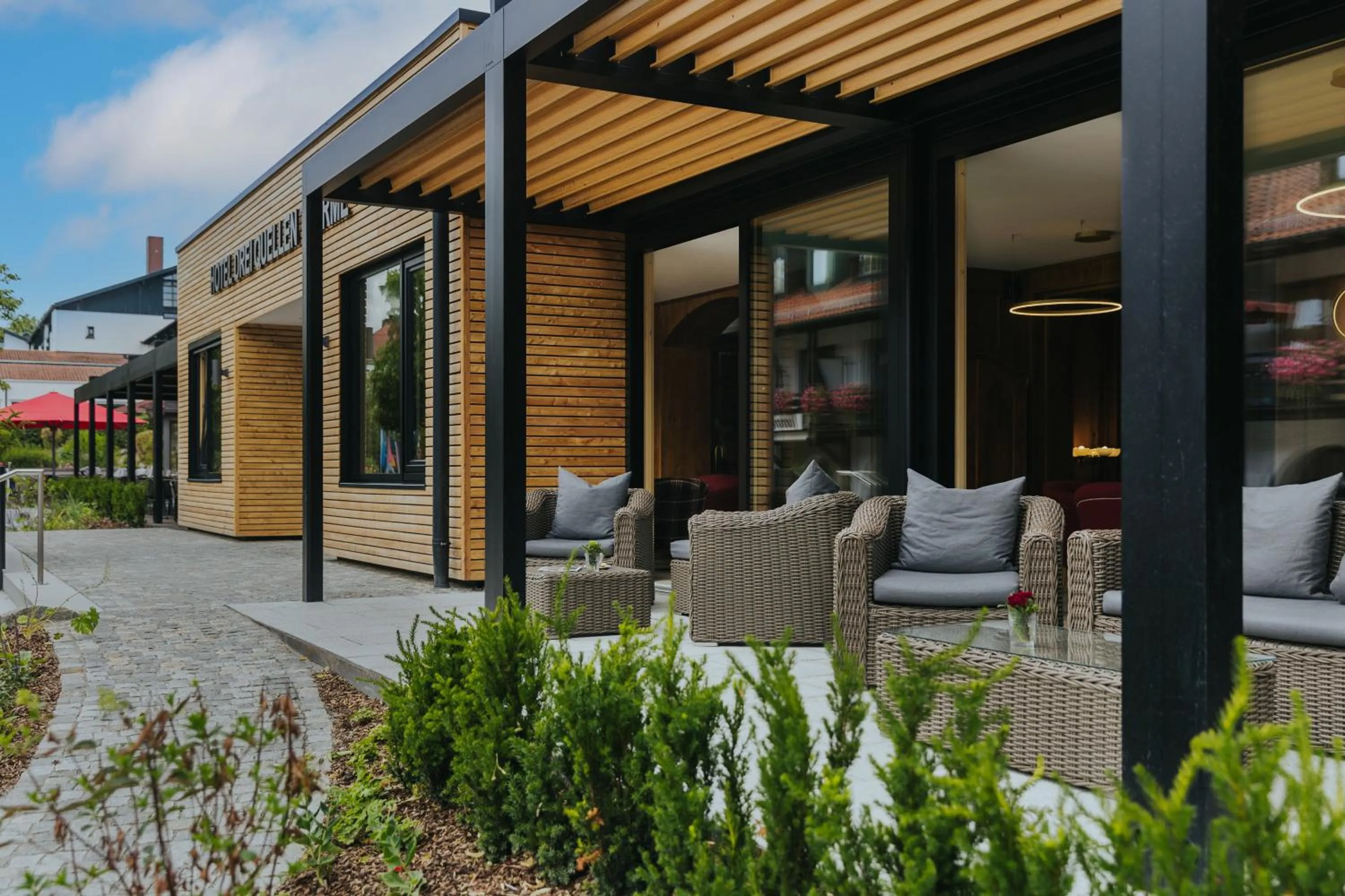 Property building in Hotel Drei Quellen Therme