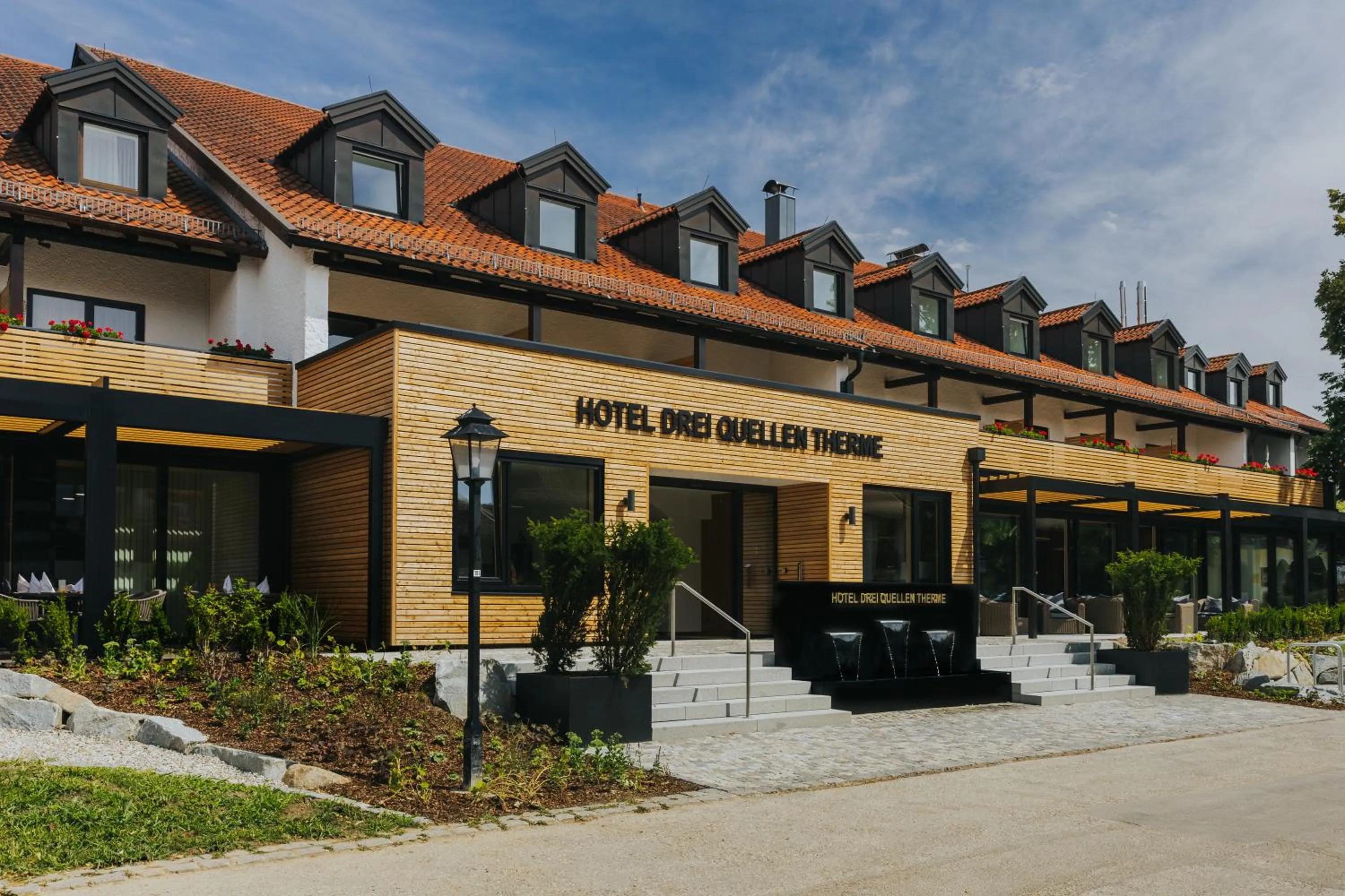 Property building in Hotel Drei Quellen Therme