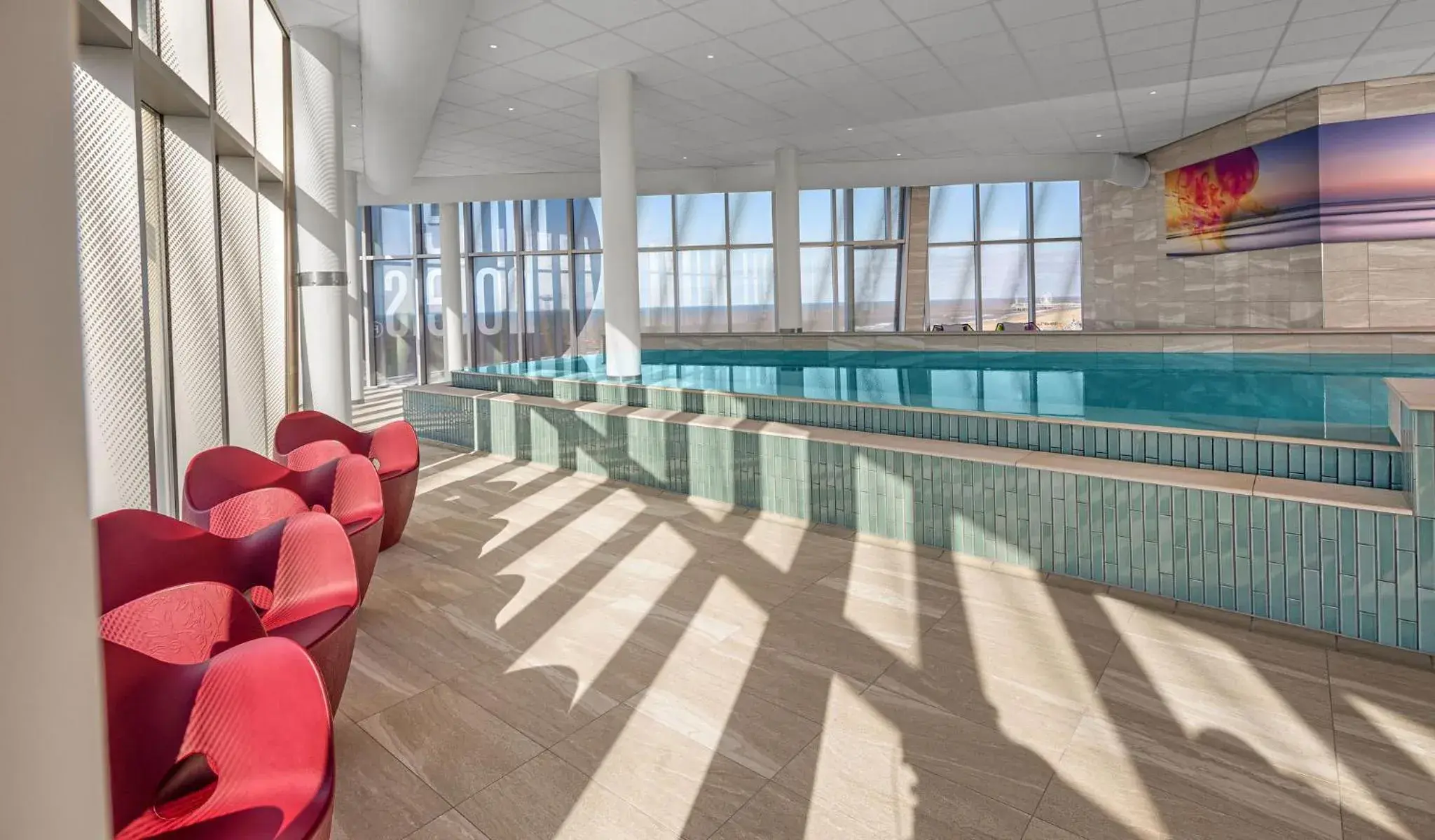 Swimming pool in Inntel Hotels Den Haag Marina Beach Swimming pool in Inntel Hotels Den Haag Marina Beach