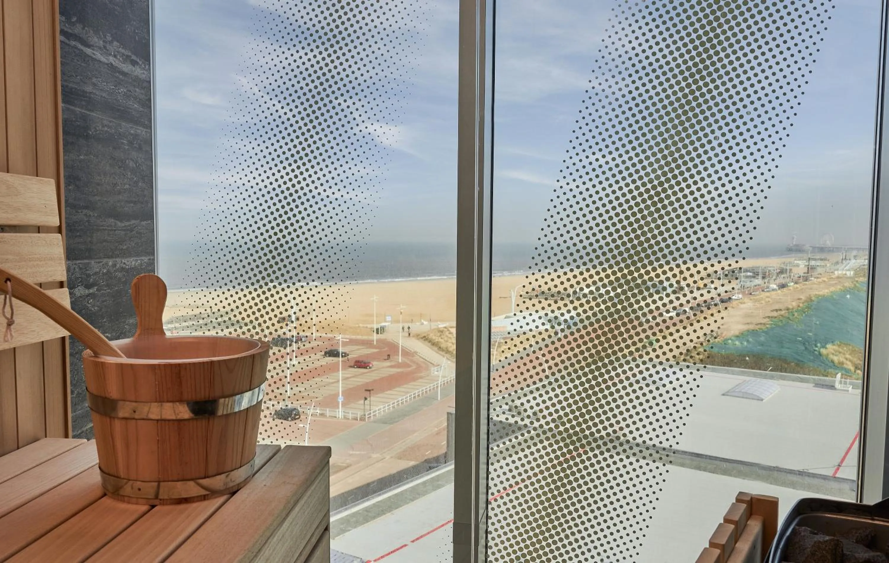 Sauna in Inntel Hotels Den Haag Marina Beach