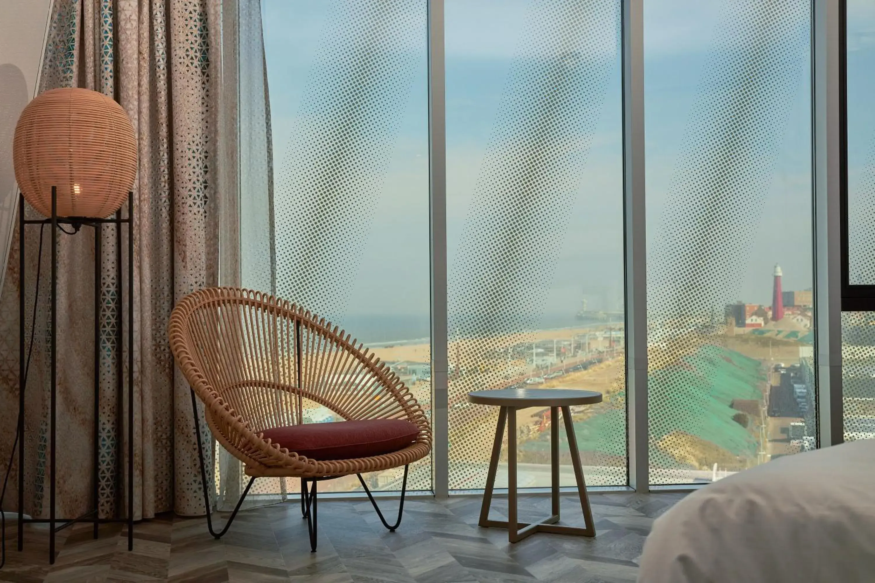 Sea view in Inntel Hotels Den Haag Marina Beach Sea view in Inntel Hotels Den Haag Marina Beach