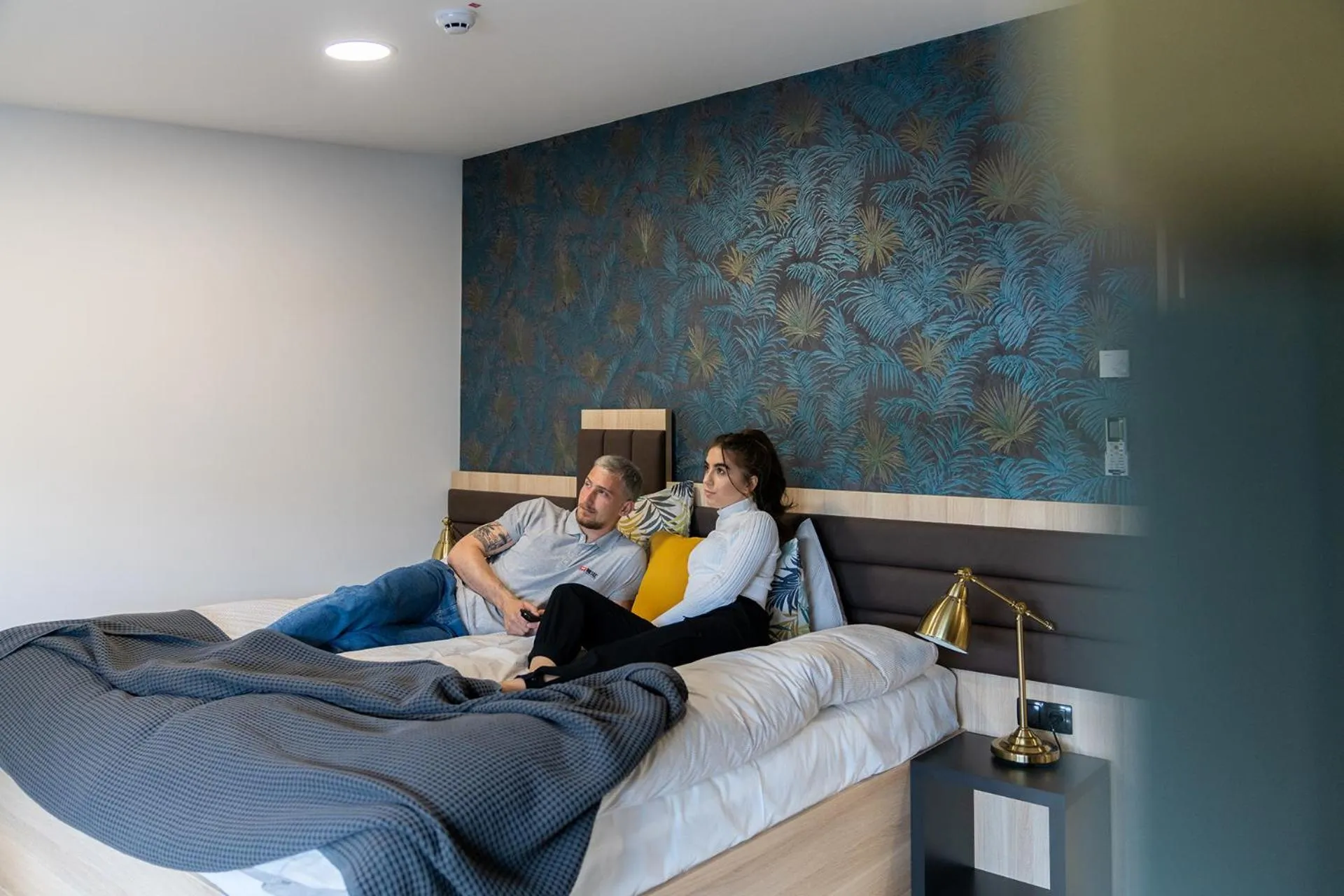 People, Bed in B&B La Siesta