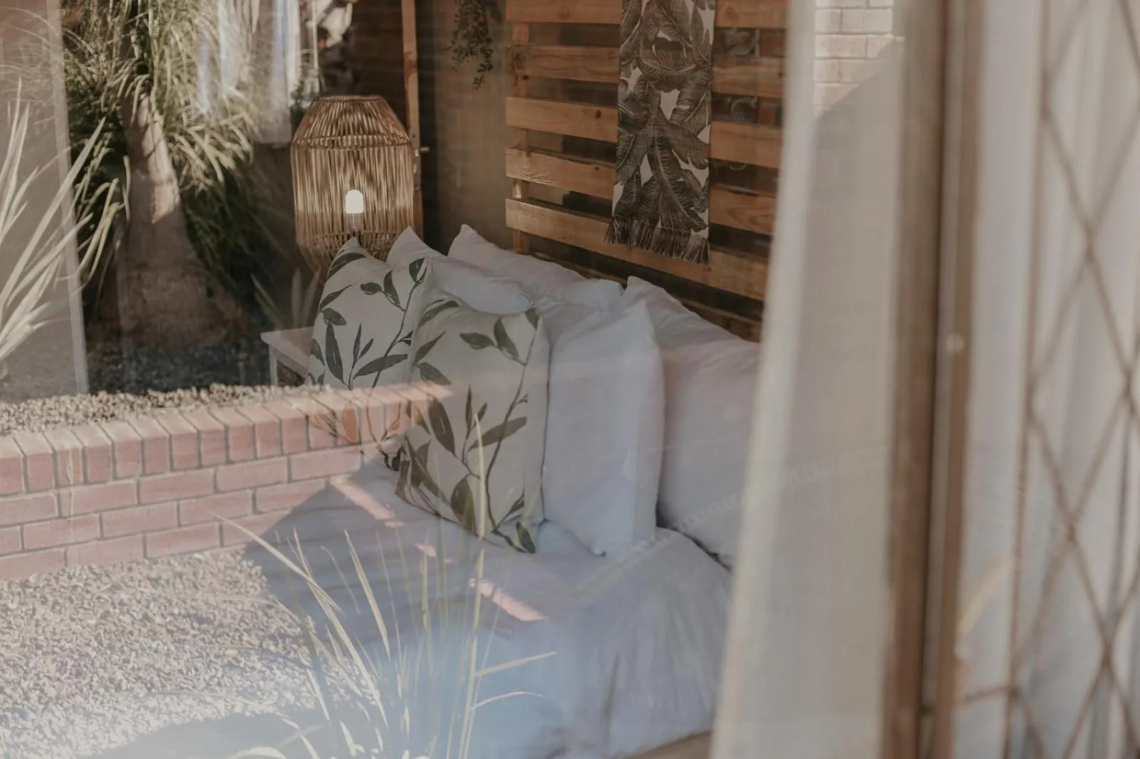 Double Room with Pool View in Villa Rose Guesthouse & Venue