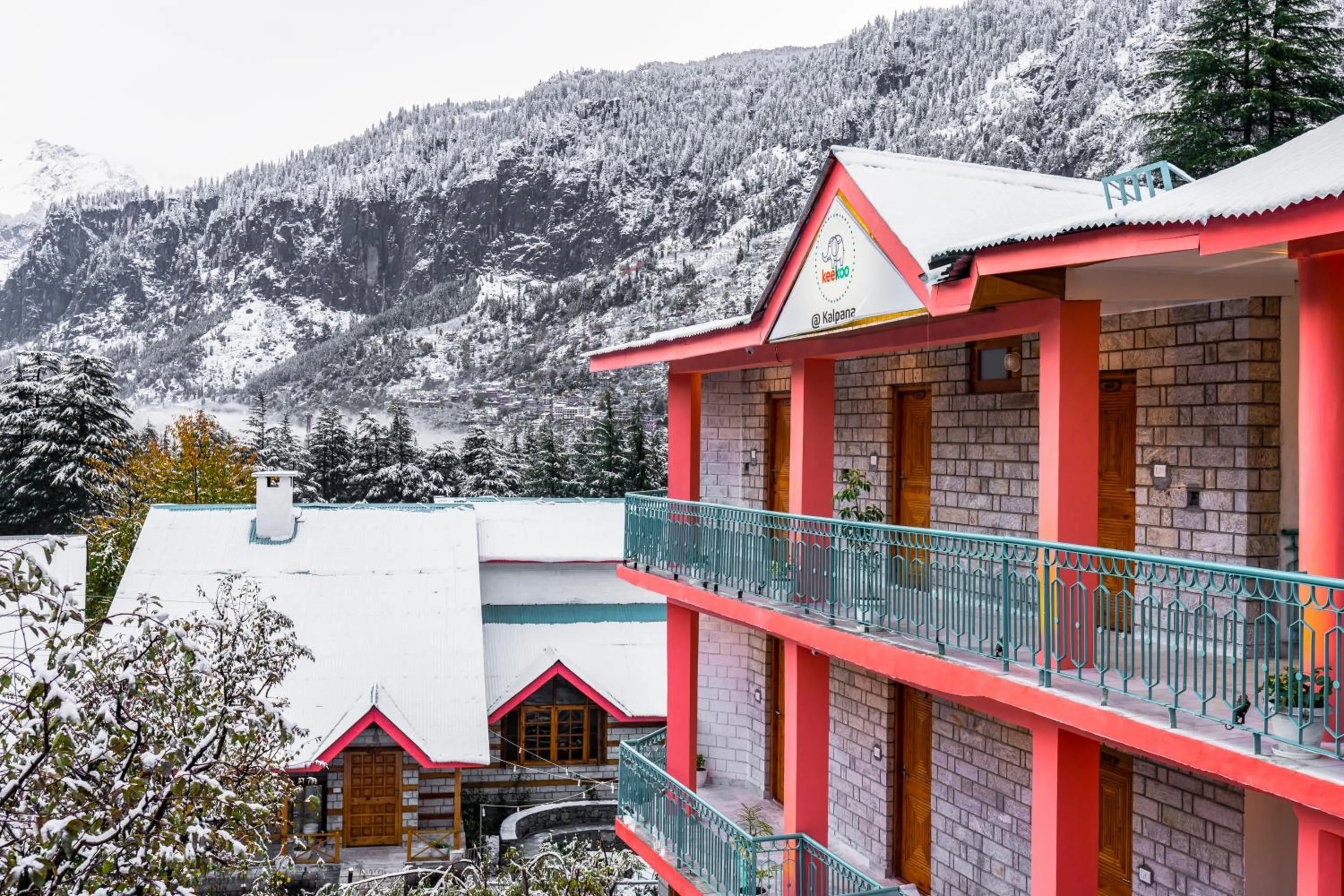 View (from property/room) in Zen Manali by Keekoo Stays