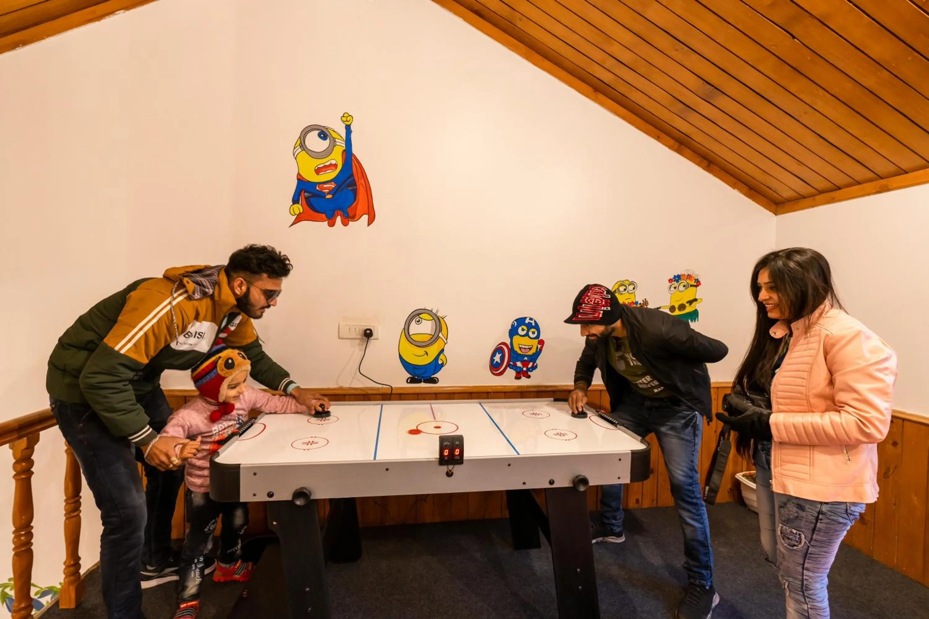 Game Room in Zen Manali by Keekoo Stays