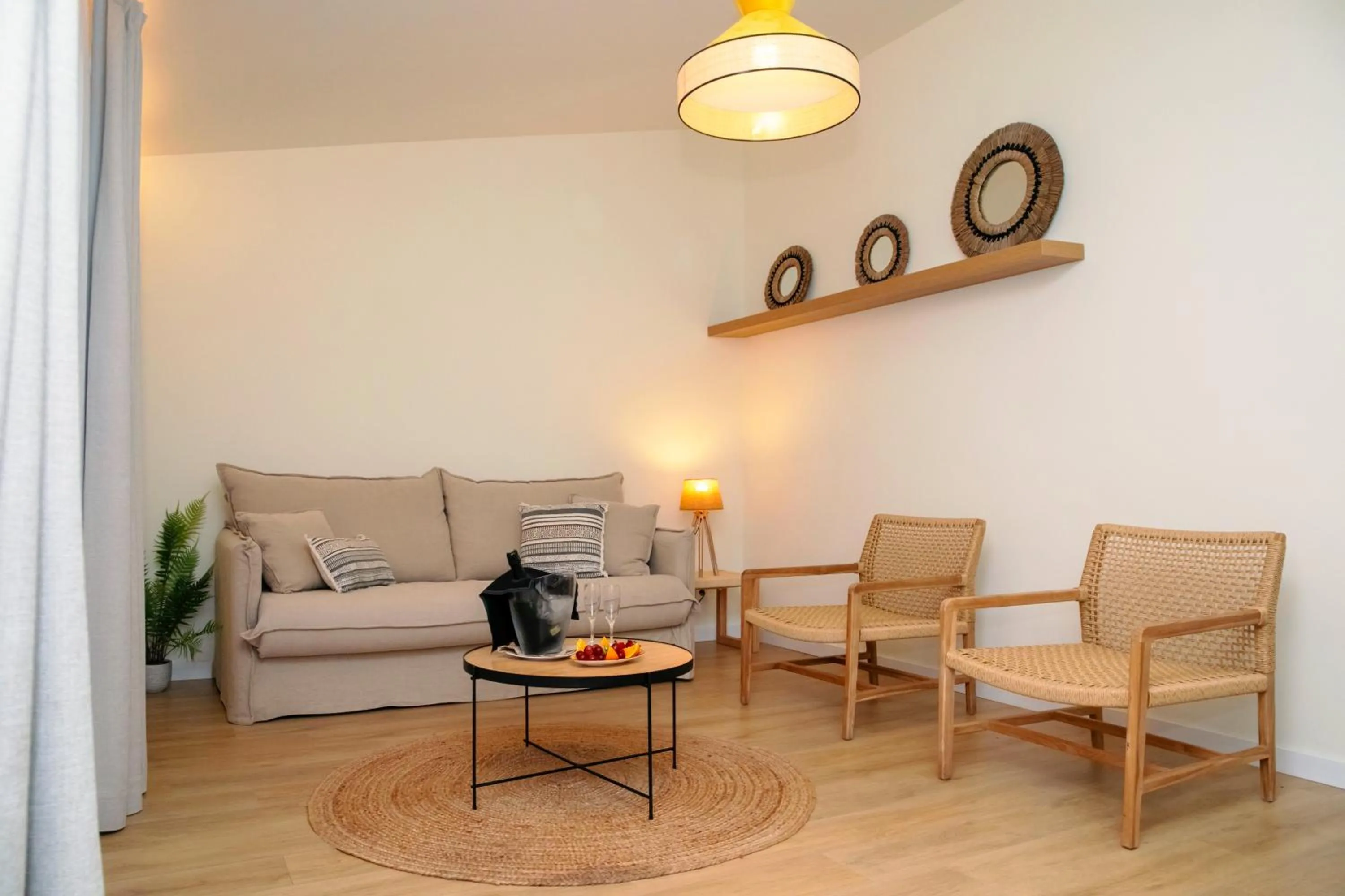 Living room in Hotel Santanyi Port