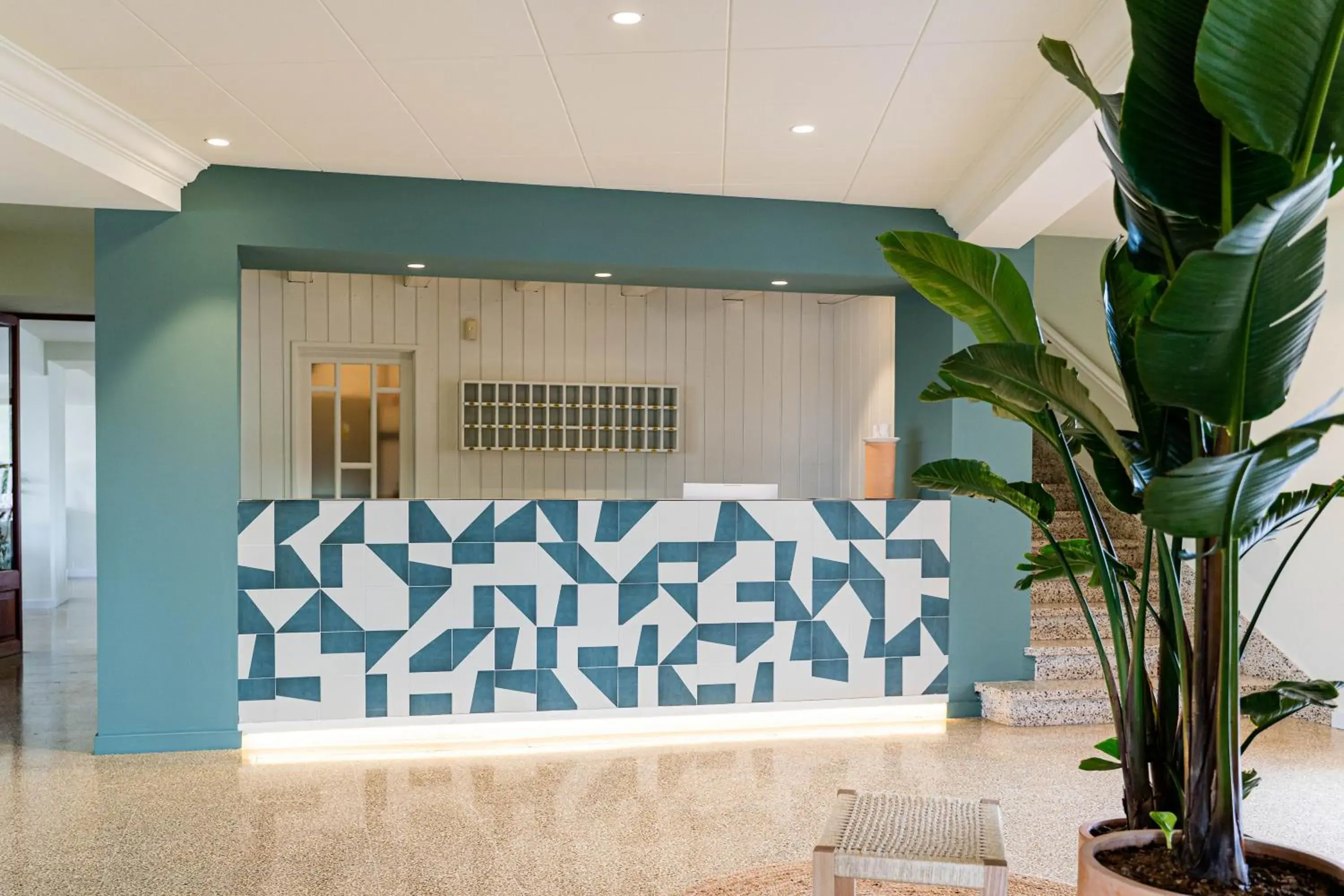 Lobby or reception in Hotel Santanyi Port Lobby or reception in Hotel Santanyi Port