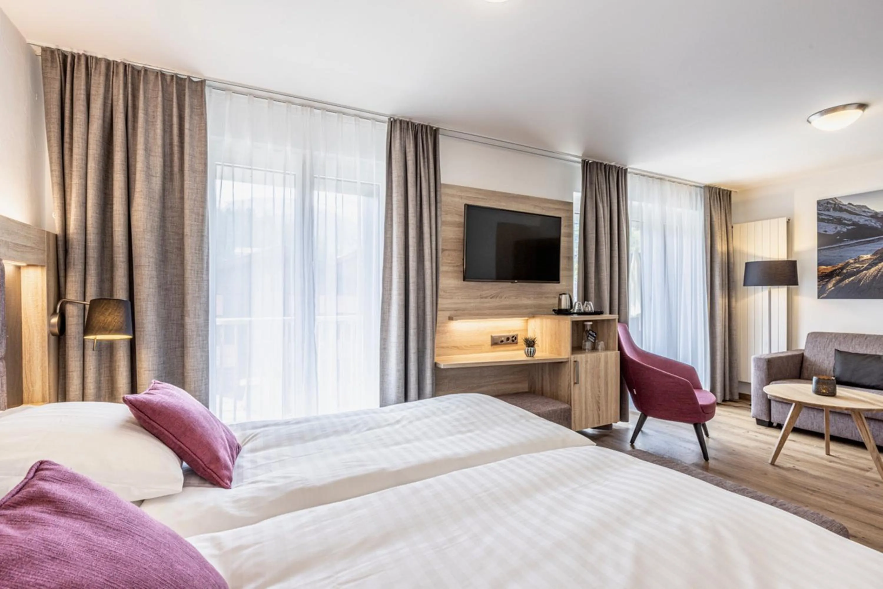 Superior Double Room with Matterhorn view in Hotel Bristol