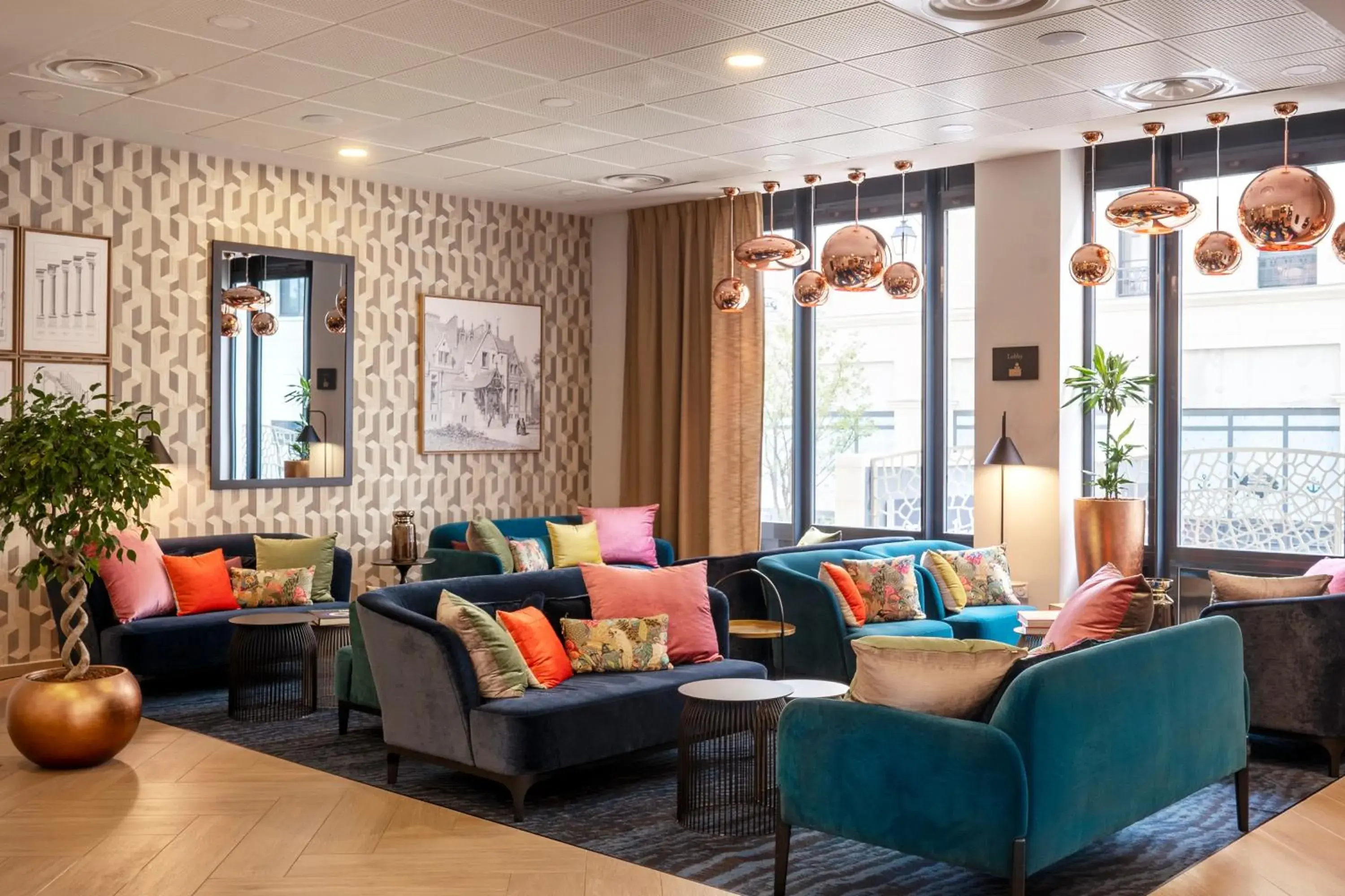 Lobby or reception in Residhome Paris Clamart Lobby or reception in Residhome Paris Clamart