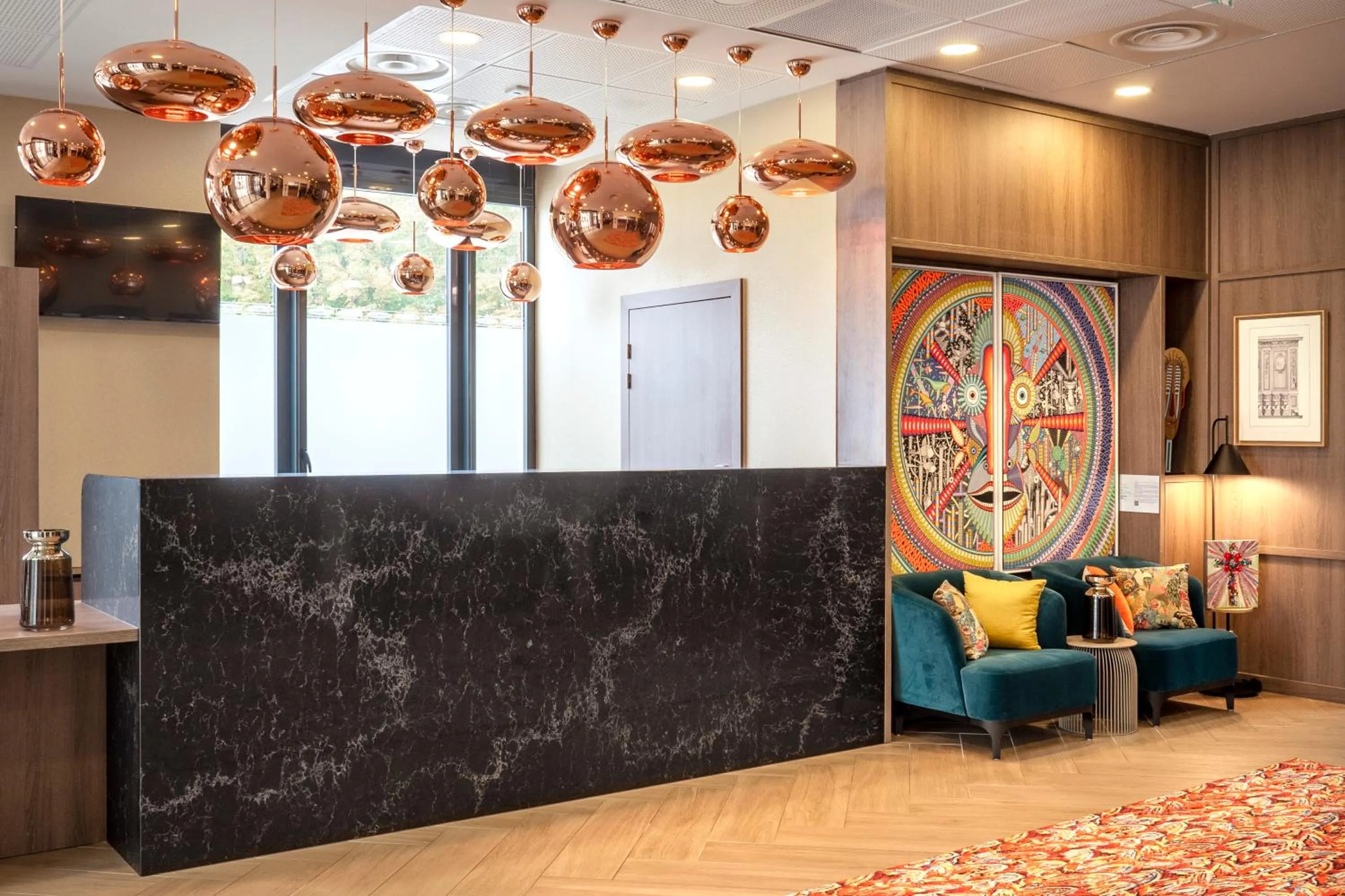 Lobby or reception in Residhome Paris Clamart