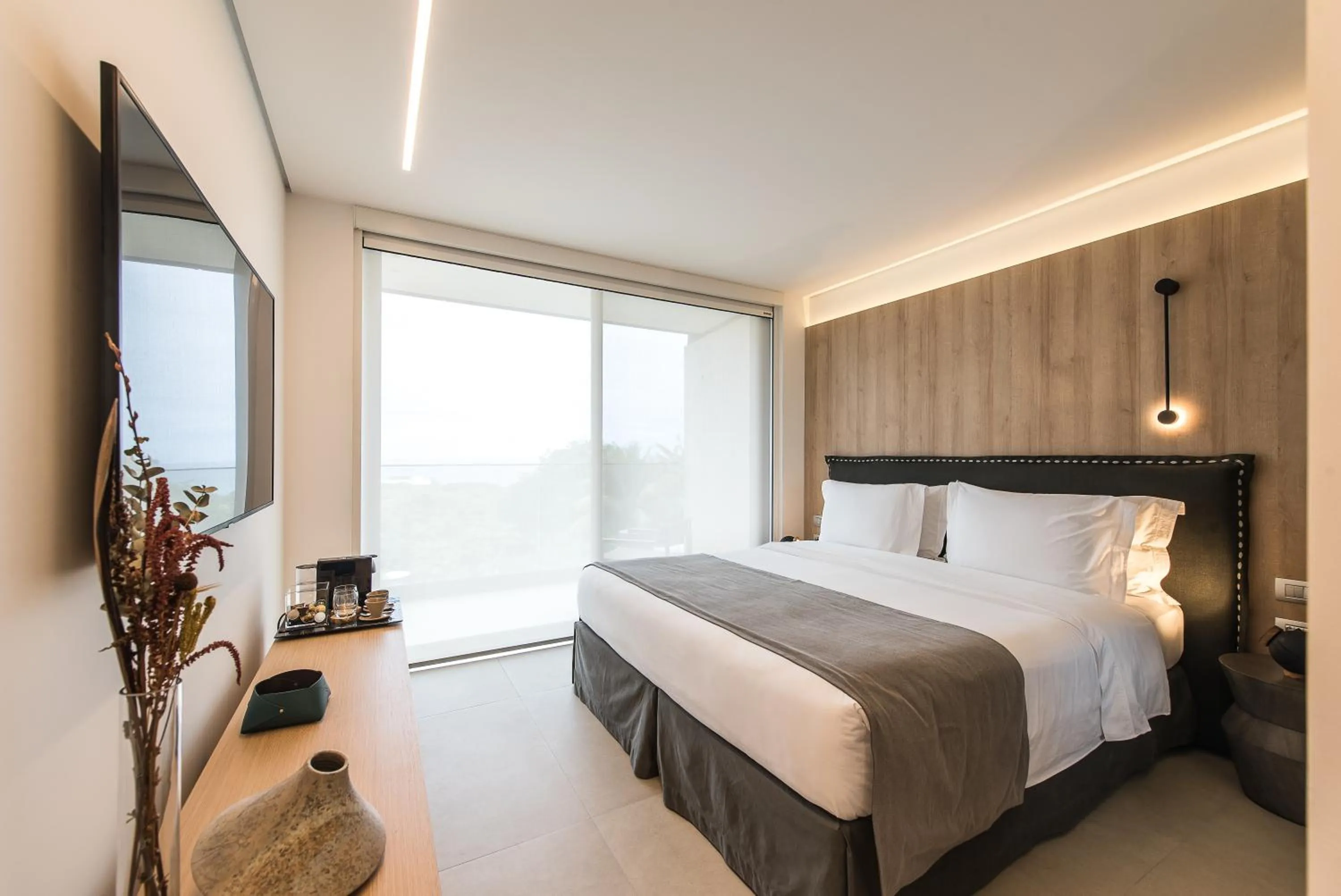 Bed in Pousada Maria Flor