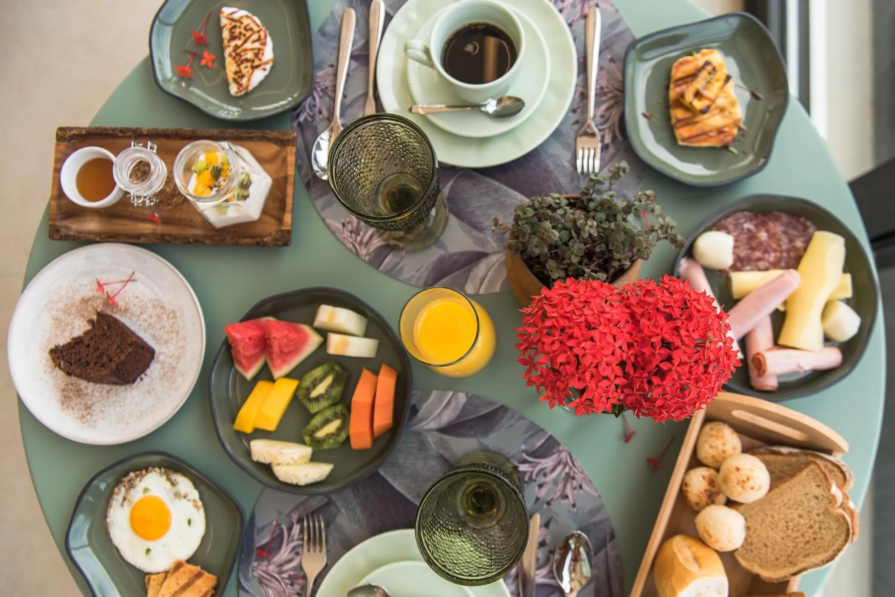 Breakfast in Pousada Maria Flor