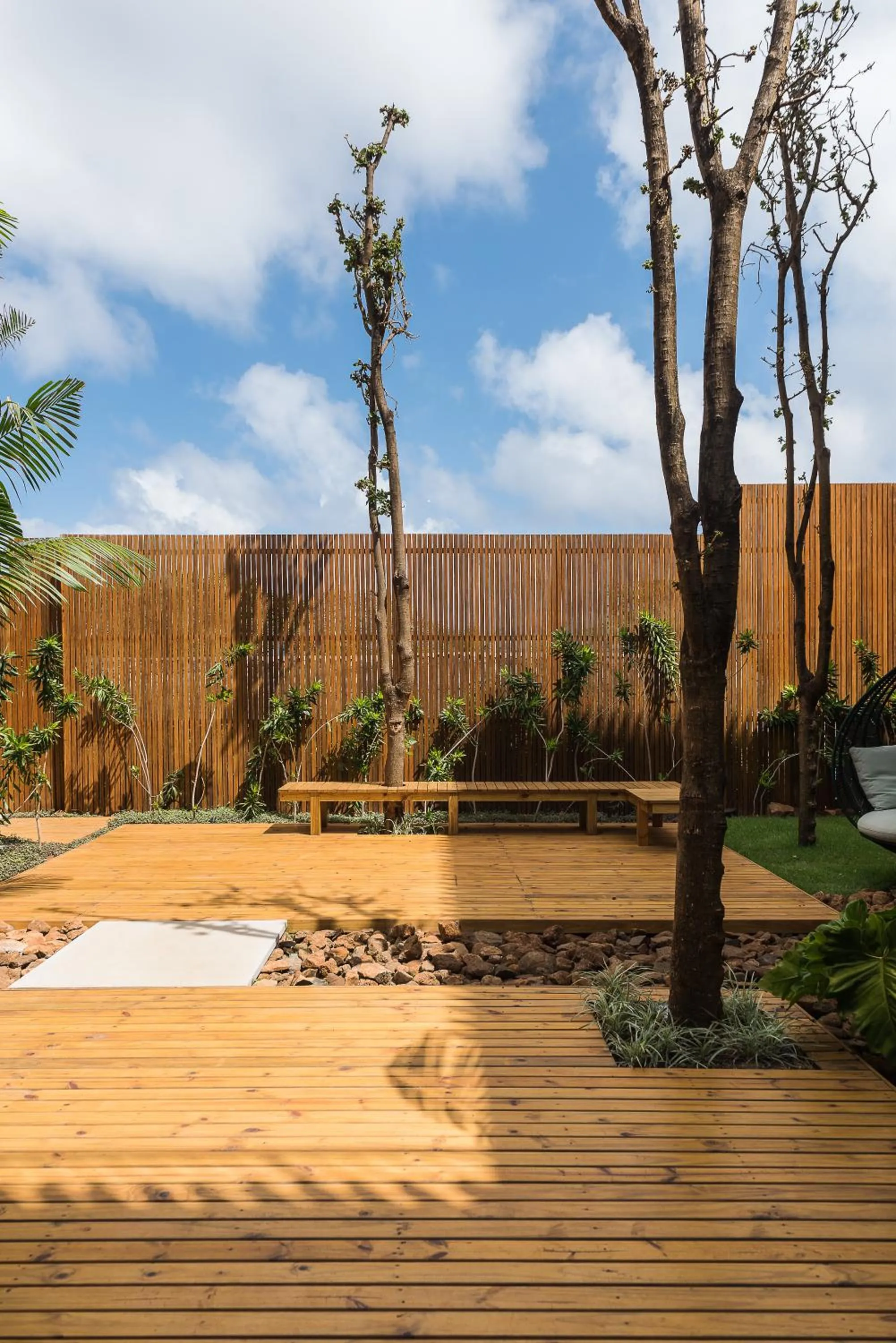 Garden in Pousada Maria Flor