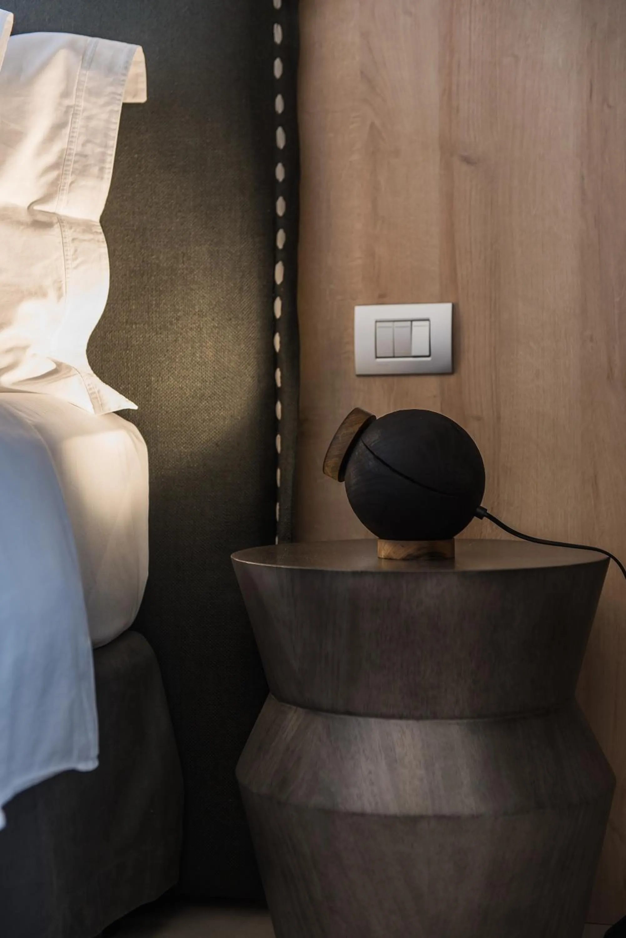 Decorative detail, Bed in Pousada Maria Flor