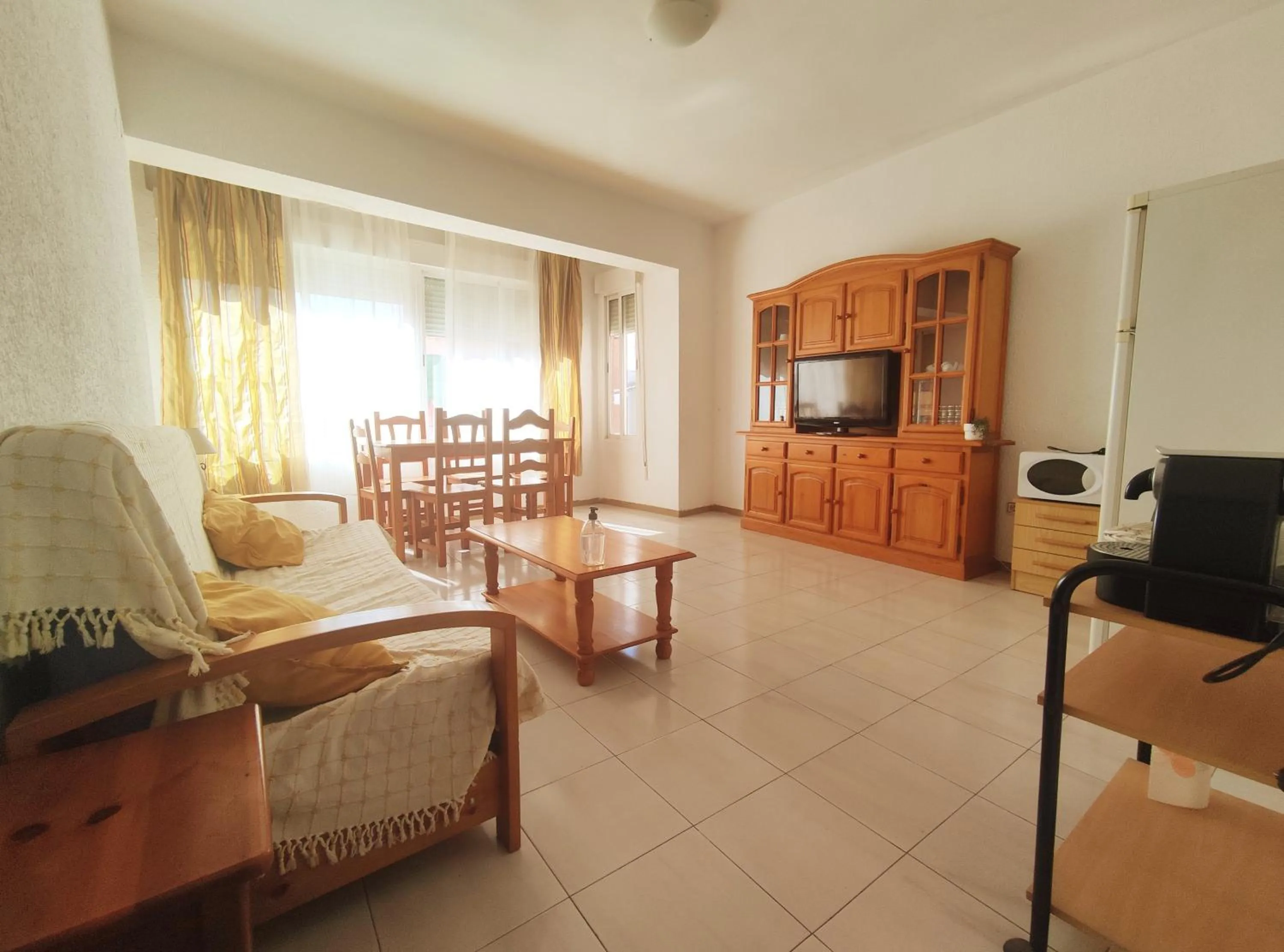 Living room in Hostal Neus