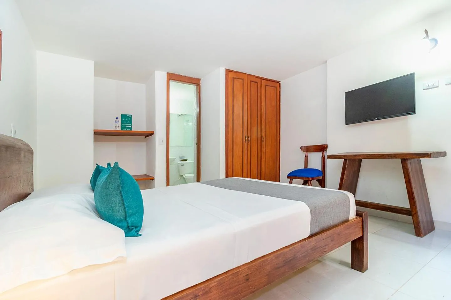 Bed in Ayenda Hotel Casona Santa Rosa