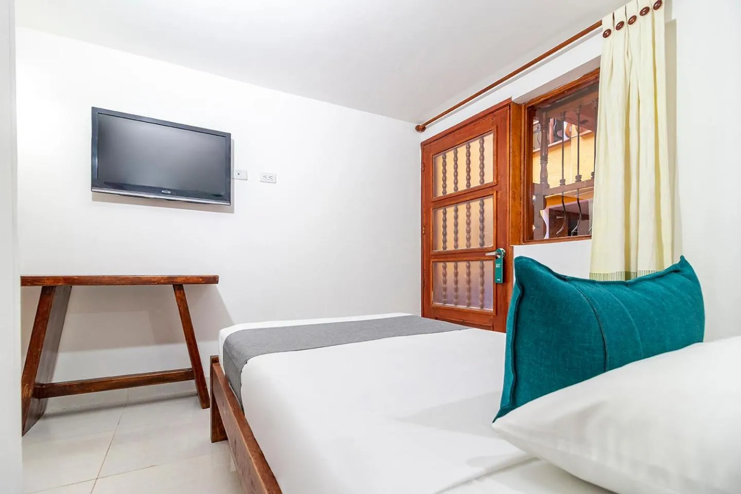 Bed in Ayenda Hotel Casona Santa Rosa