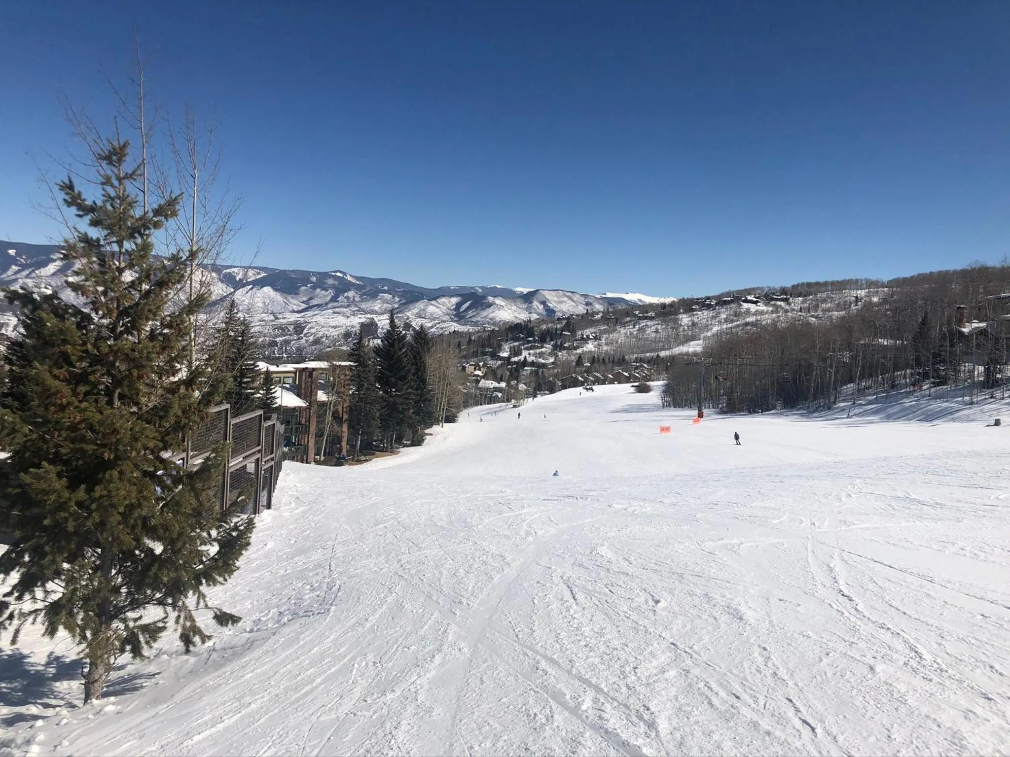 Skiing in Timberline Condominiums Studio Deluxe Unit 218